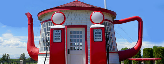 Awesome Teapot Dome Service Station - White Glossy Mug (11, 15, 20 oz)