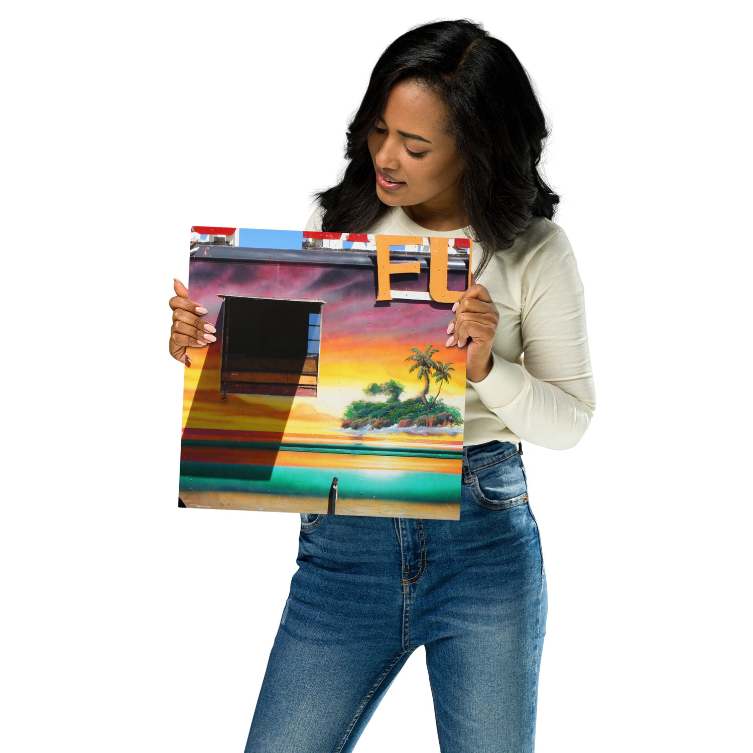 Island Love - Glossy Metal Prints - Fry1Productions