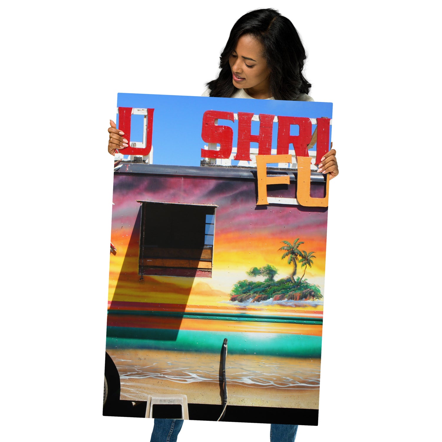 Island Love - Glossy Metal Prints - Fry1Productions