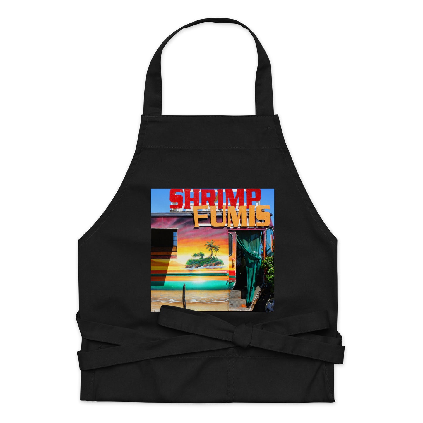 Island Love - Organic cotton apron - Fry1Productions