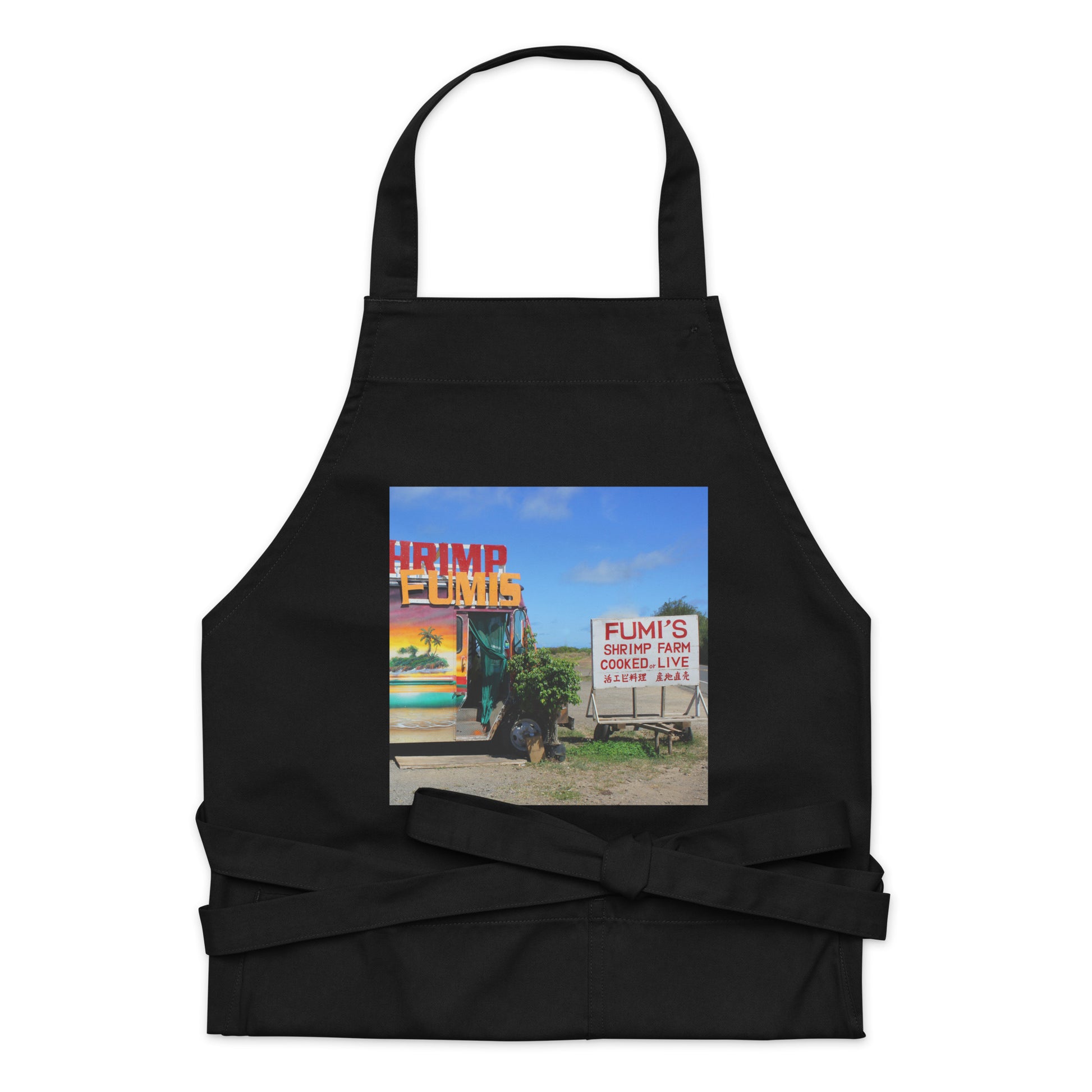 Kaulana Delights - Organic cotton apron - Fry1Productions