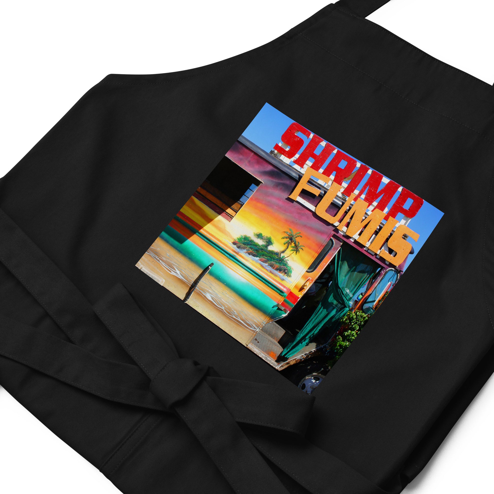 Island Love - Organic cotton apron - Fry1Productions