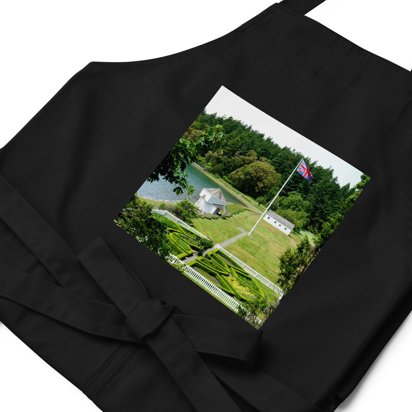 Magnificent Grandiose Views - Organic cotton apron - Fry1Productions