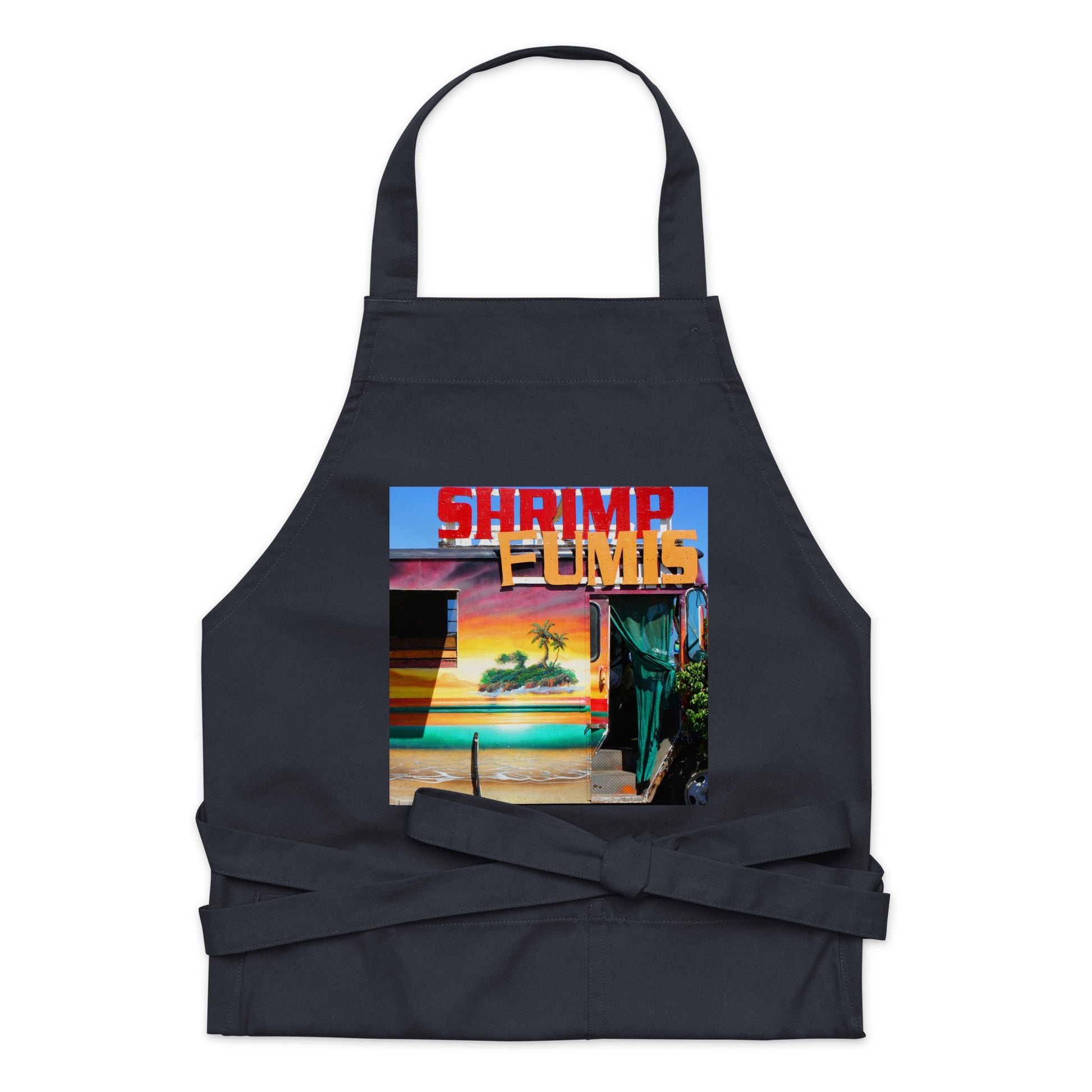 Island Love - Organic cotton apron - Fry1Productions
