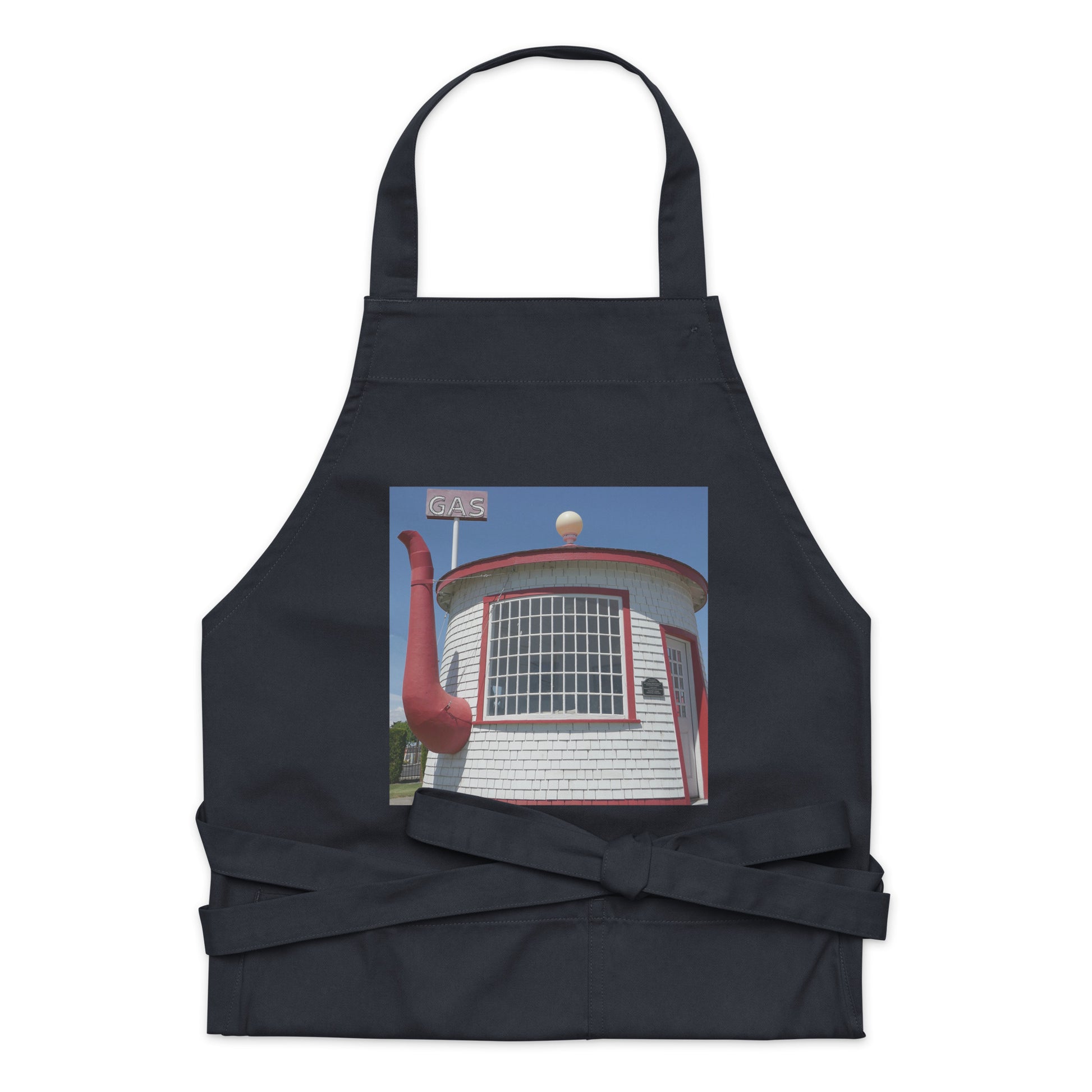 Historic Attraction Teapot Dome - Organic cotton apron - Fry1Productions