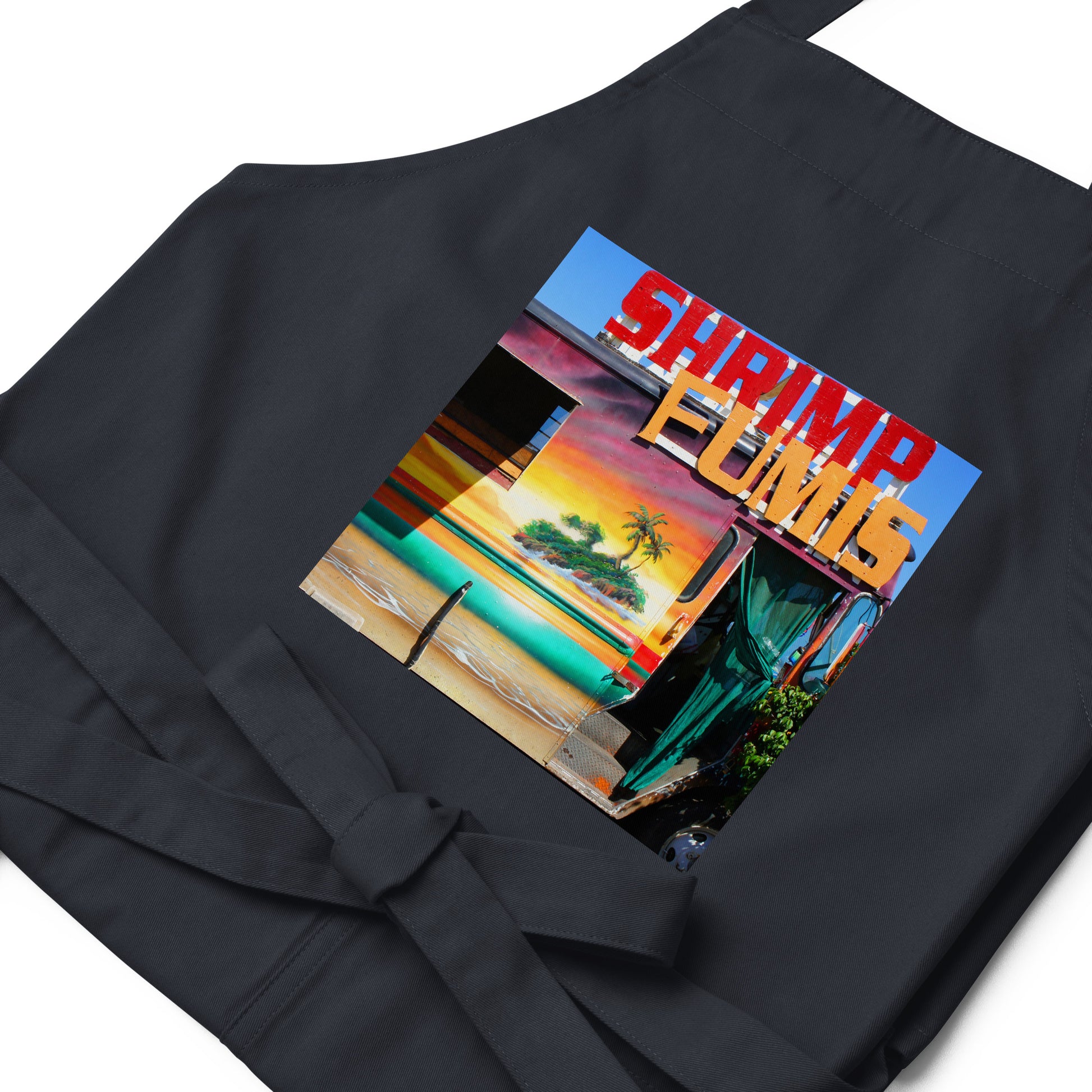 Island Love - Organic cotton apron - Fry1Productions
