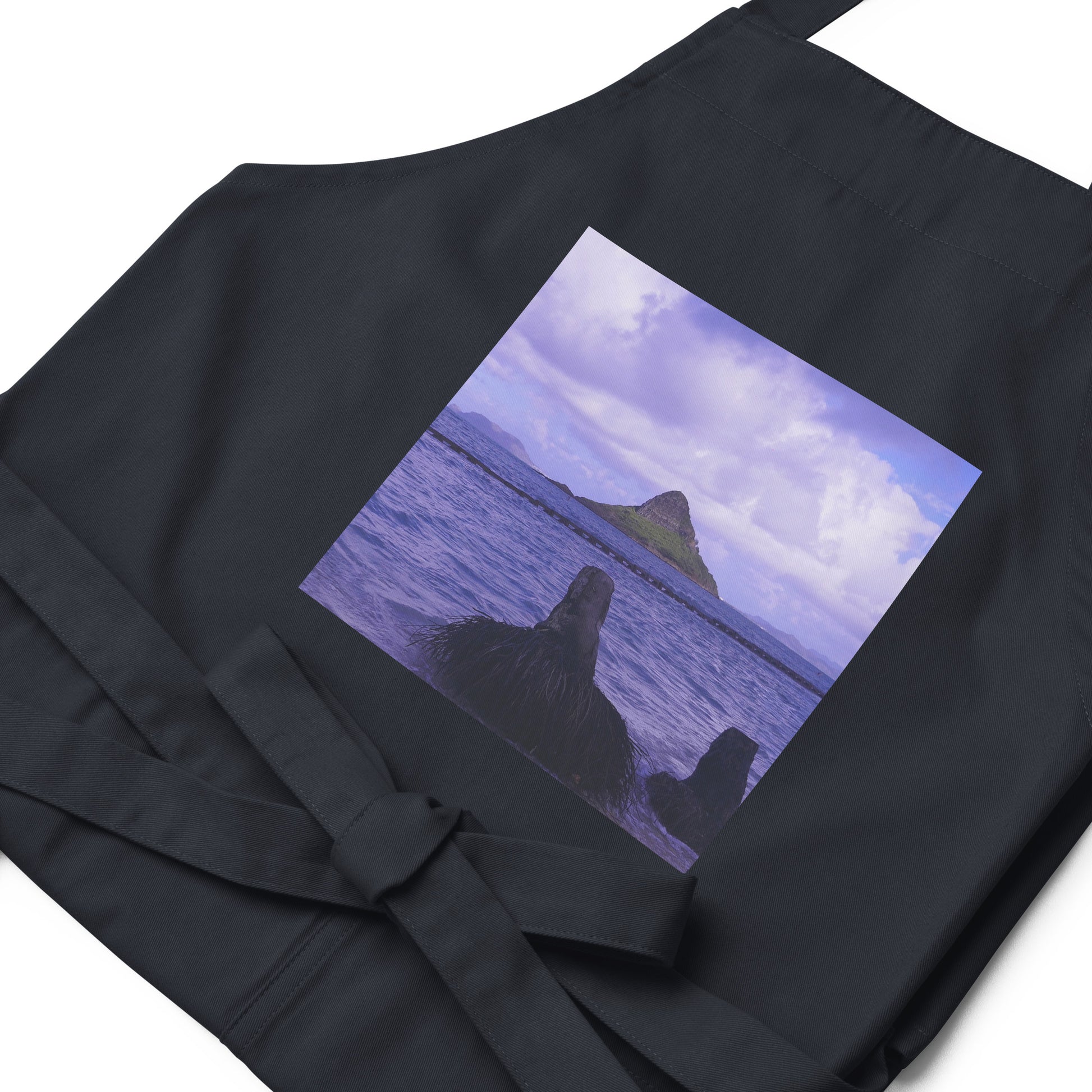 Wade To Chinaman's Hat - Organic cotton apron - Fry1Productions