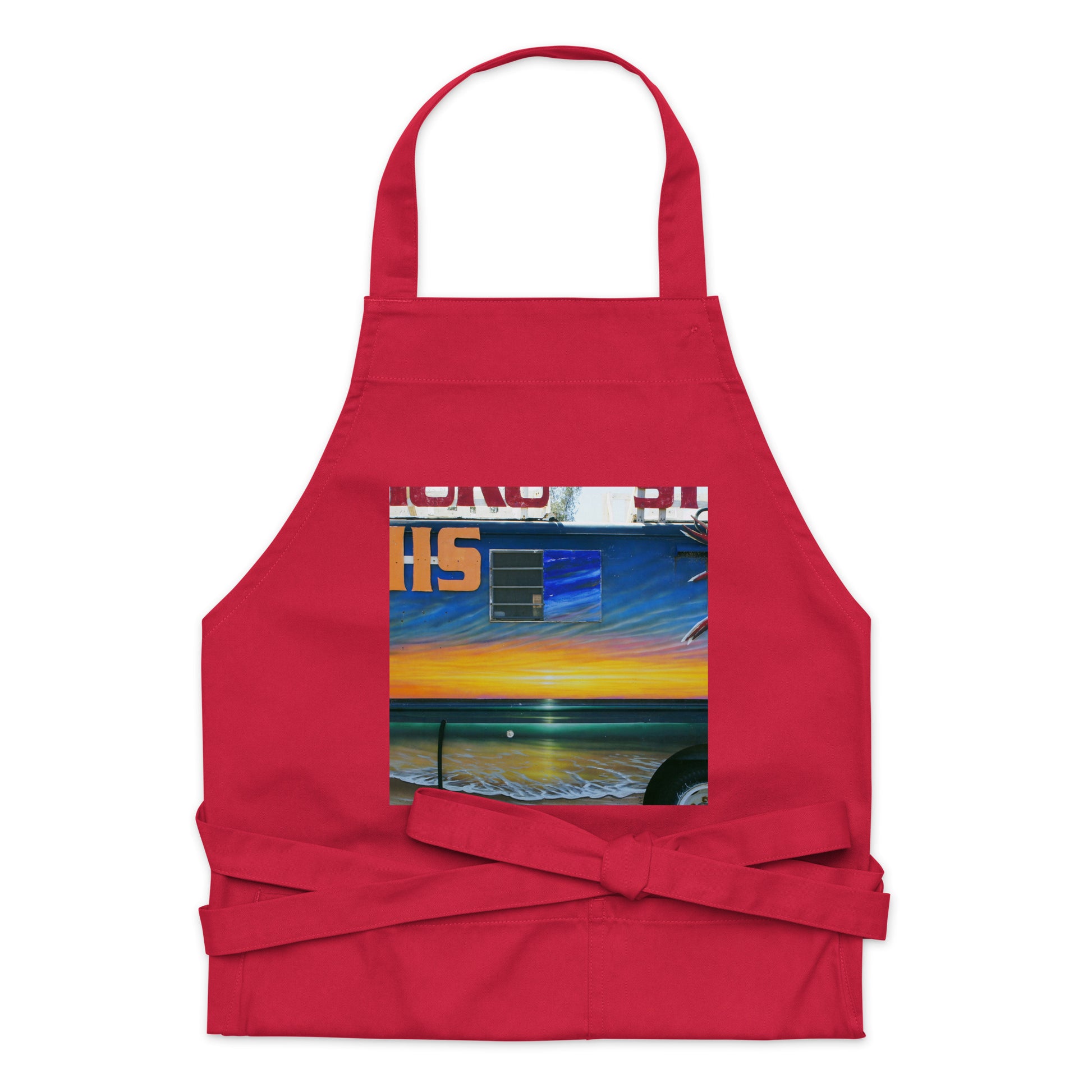 Fumis Aloha - Organic cotton apron - Fry1Productions