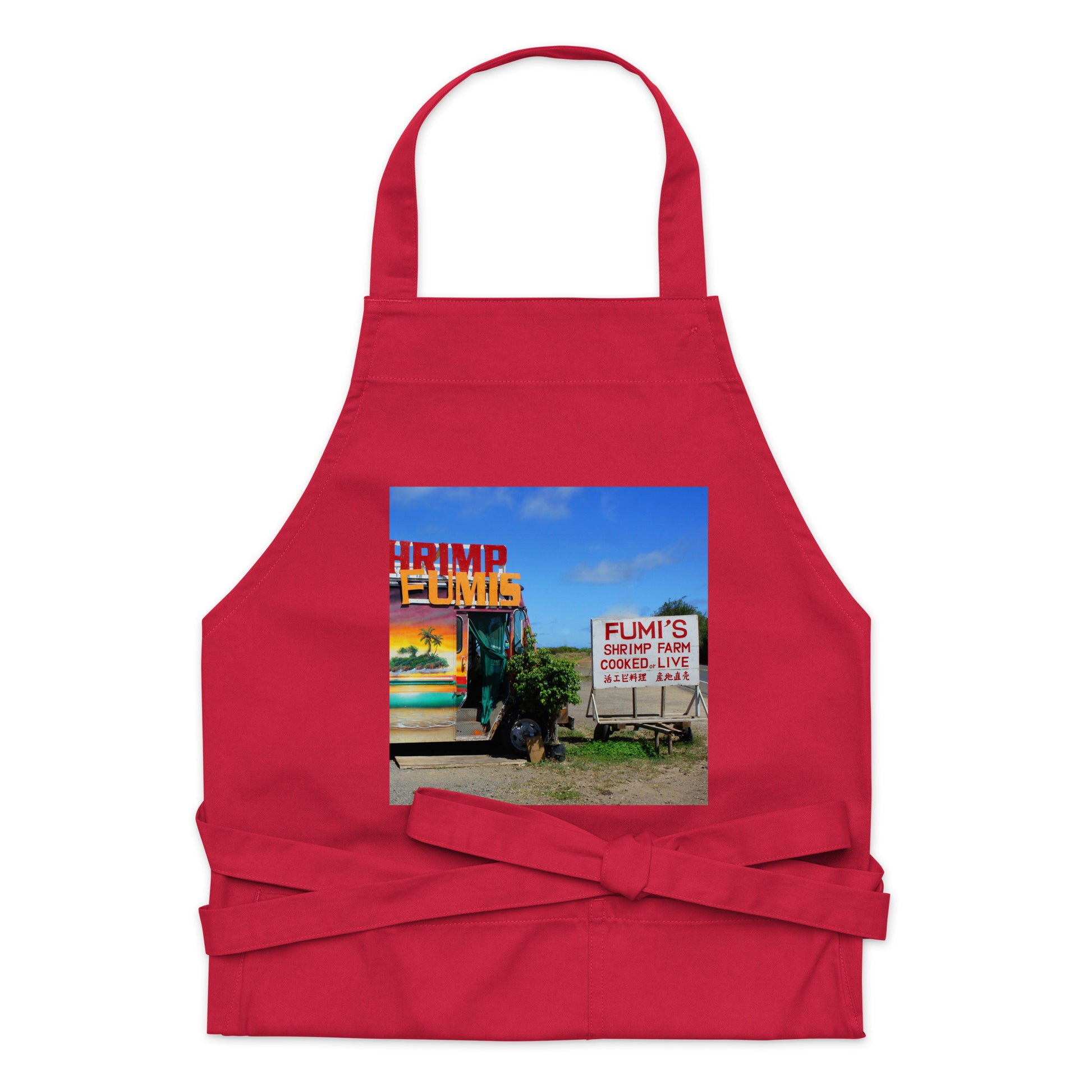 Kaulana Delights - Organic cotton apron - Fry1Productions