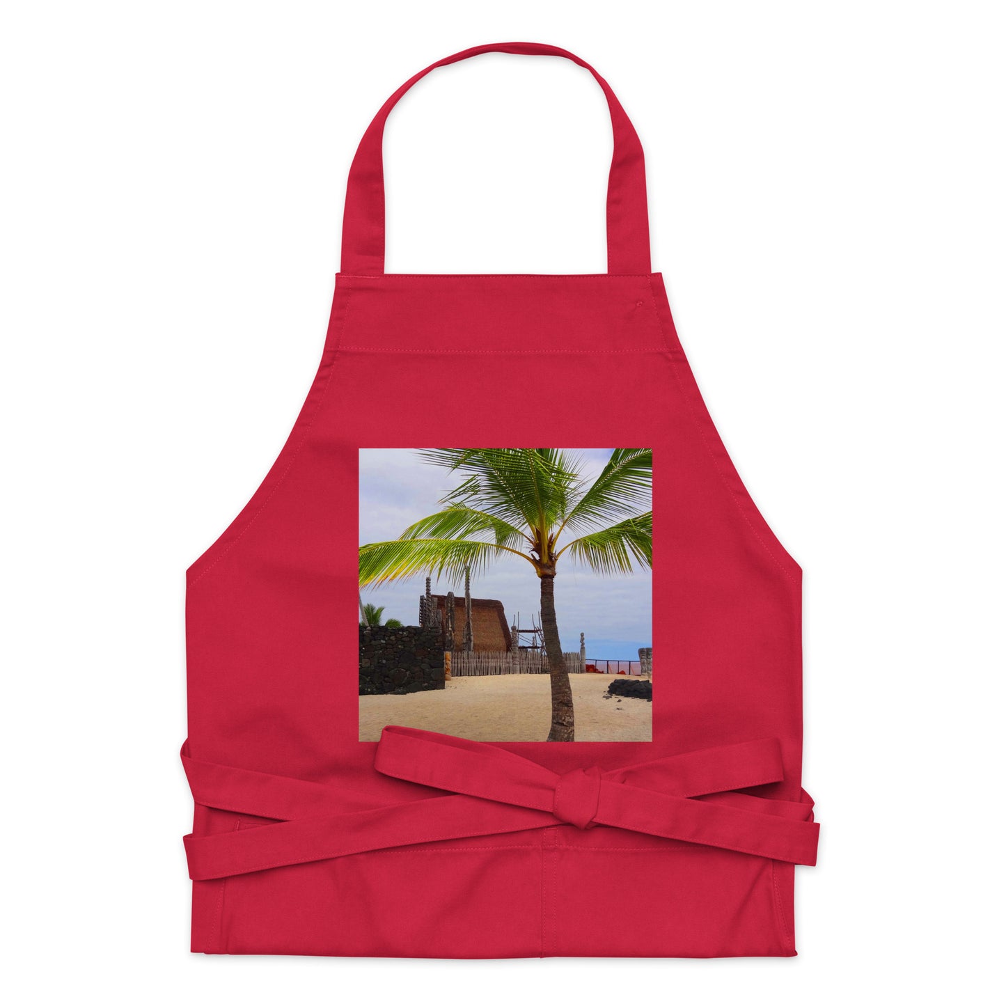 Floresence Hale O Keawe - Organic cotton apron - Fry1Productions