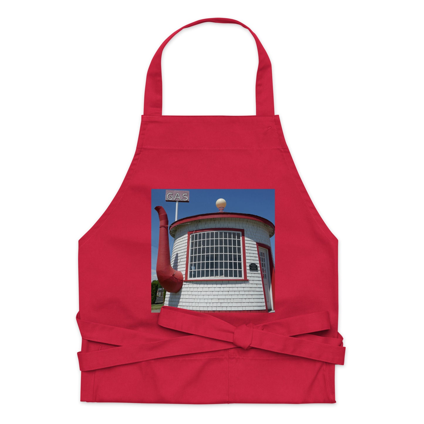 Historic Attraction Teapot Dome - Organic cotton apron - Fry1Productions