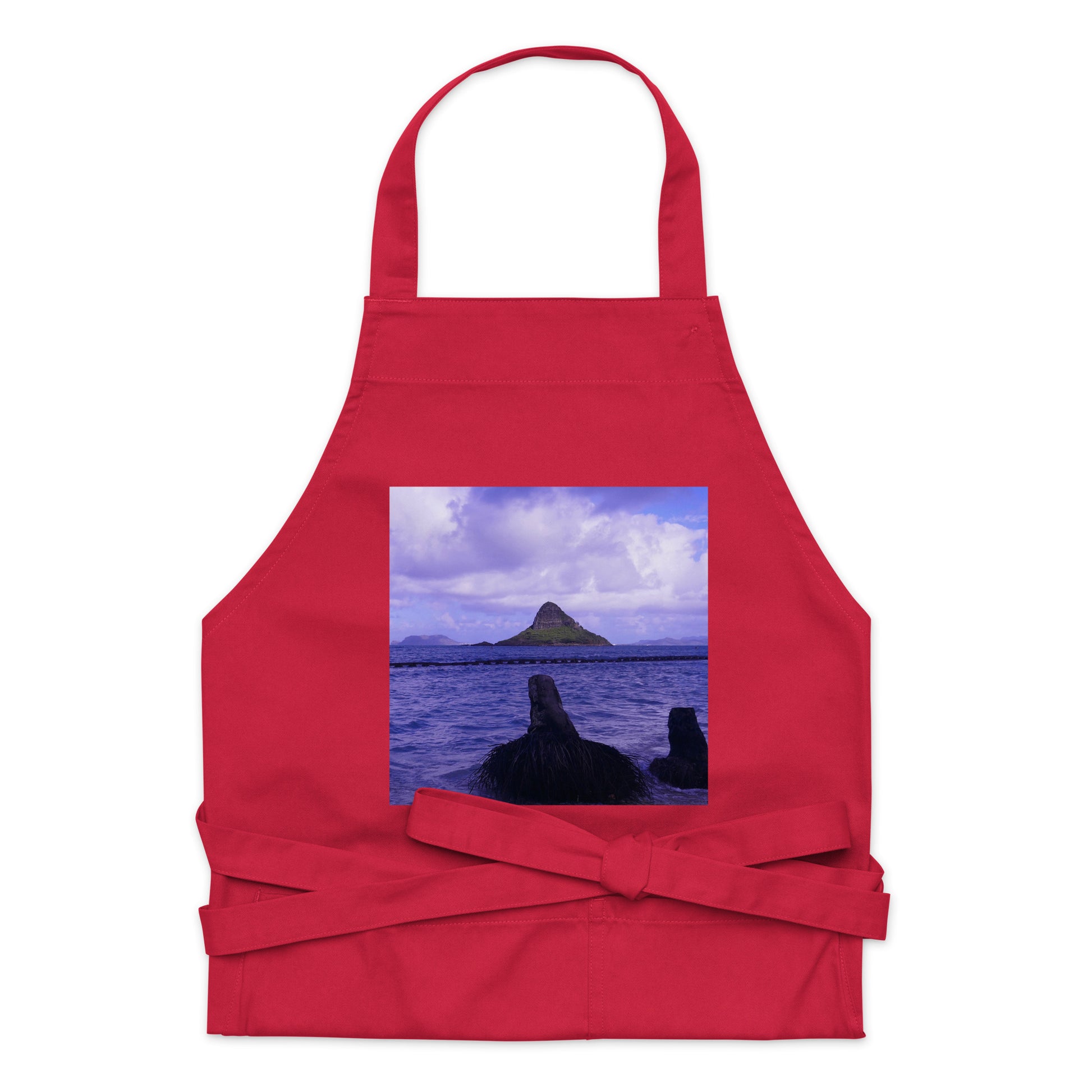 Wade To Chinaman's Hat - Organic cotton apron - Fry1Productions