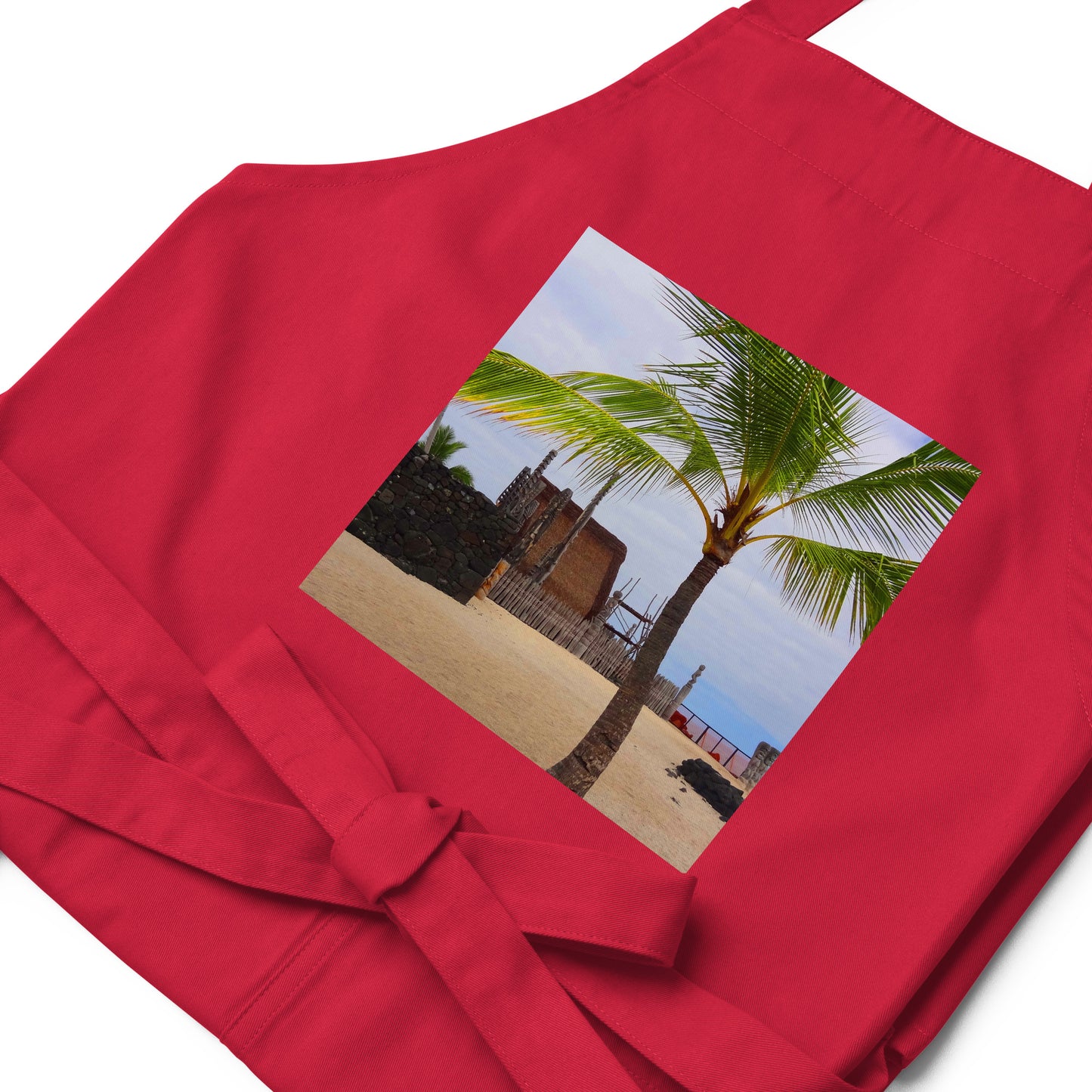 Floresence Hale O Keawe - Organic cotton apron - Fry1Productions