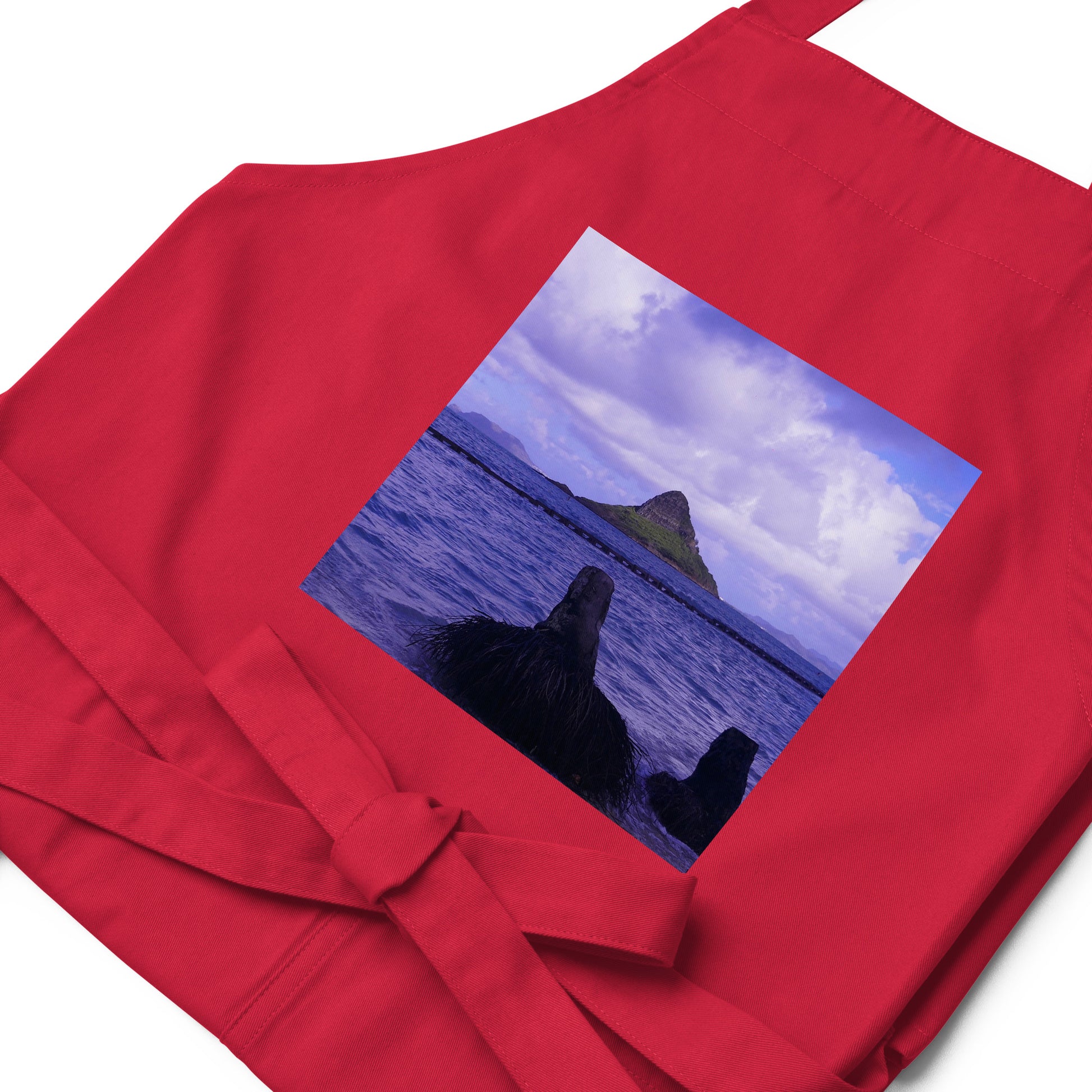 Wade To Chinaman's Hat - Organic cotton apron - Fry1Productions