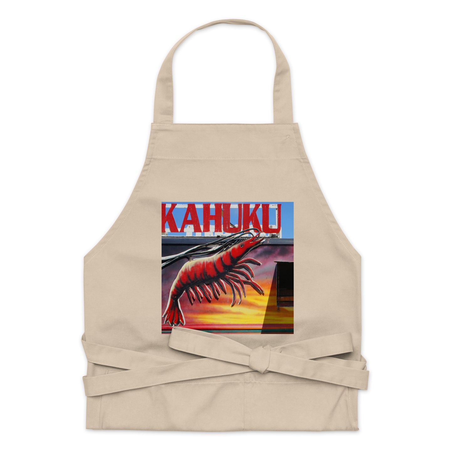 Kahuku Kai - Organic cotton apron - Fry1Productions
