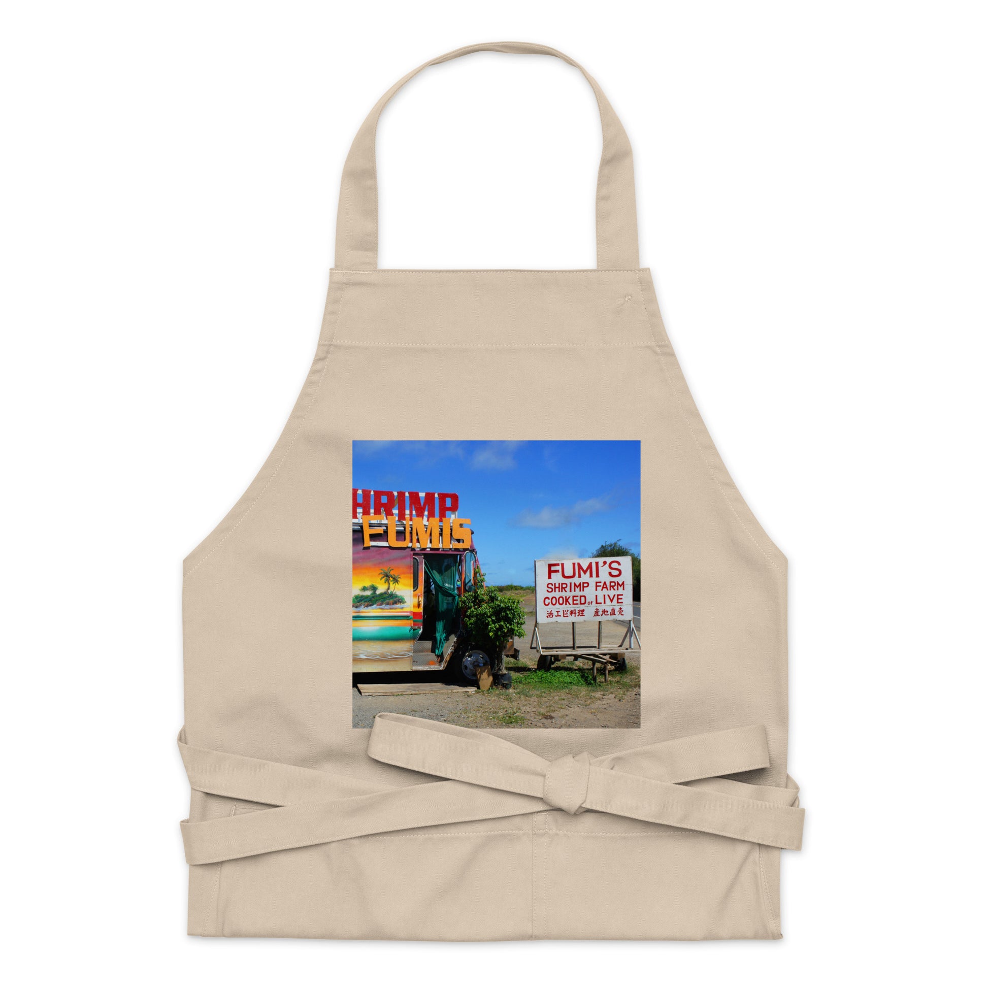 Kaulana Delights - Organic cotton apron - Fry1Productions