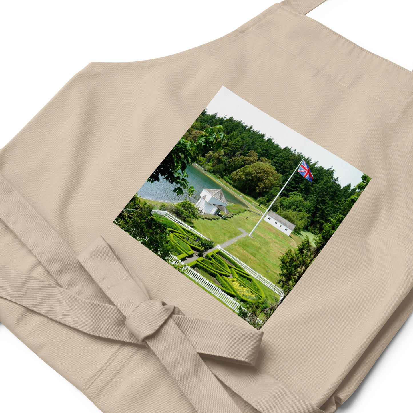 Magnificent Grandiose Views - Organic cotton apron - Fry1Productions