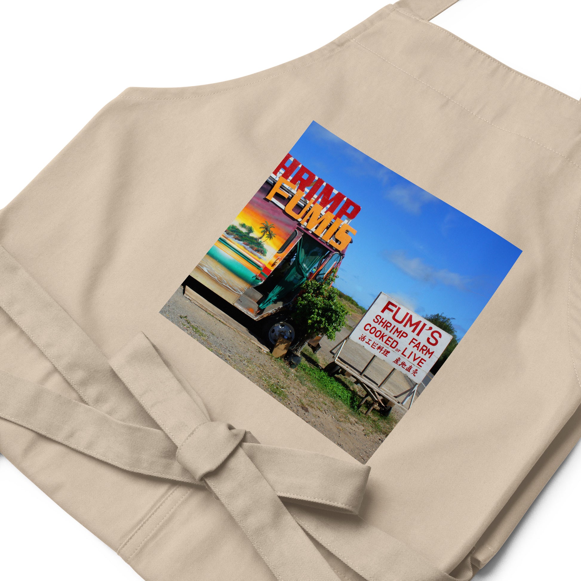 Kaulana Delights - Organic cotton apron - Fry1Productions