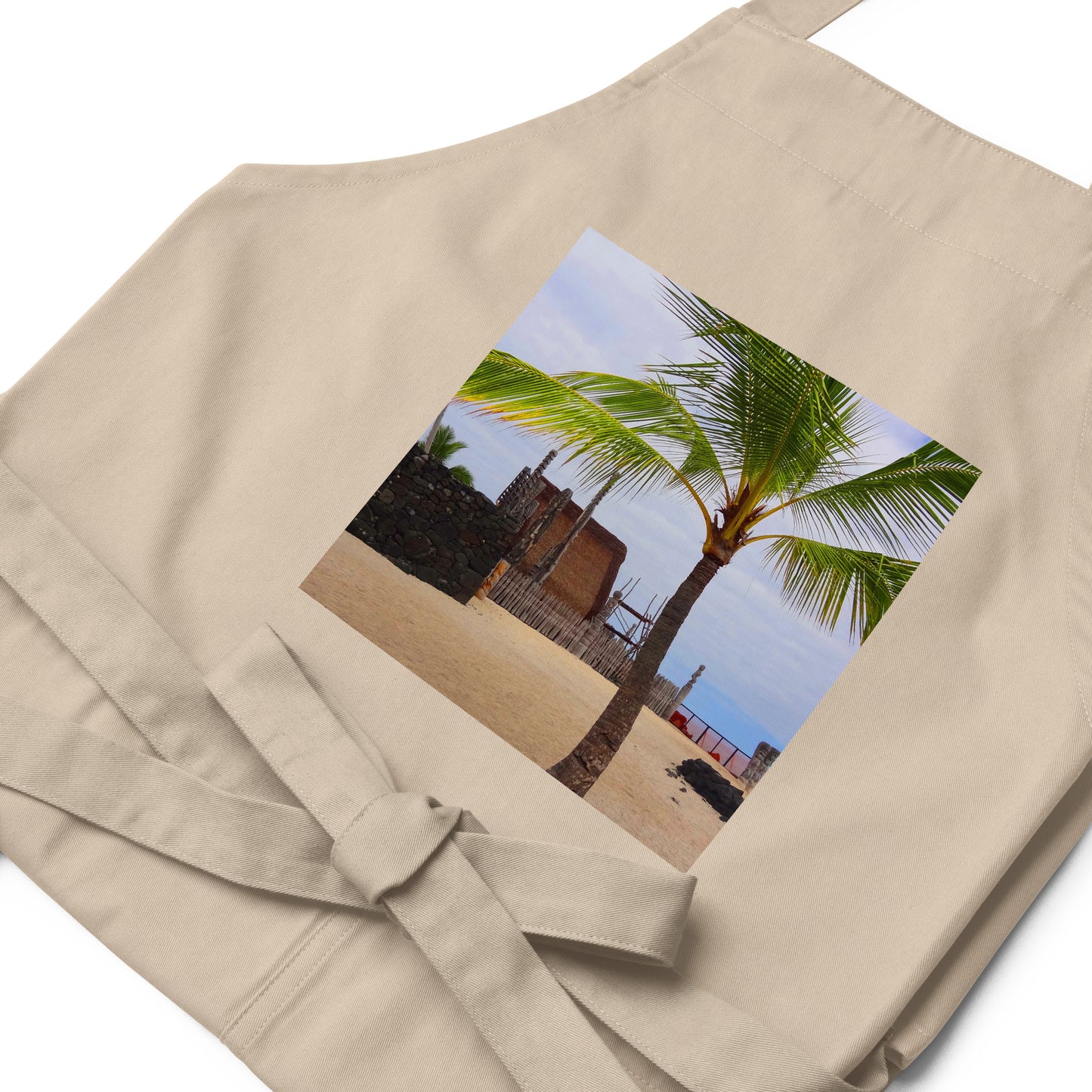 Floresence Hale O Keawe - Organic cotton apron - Fry1Productions