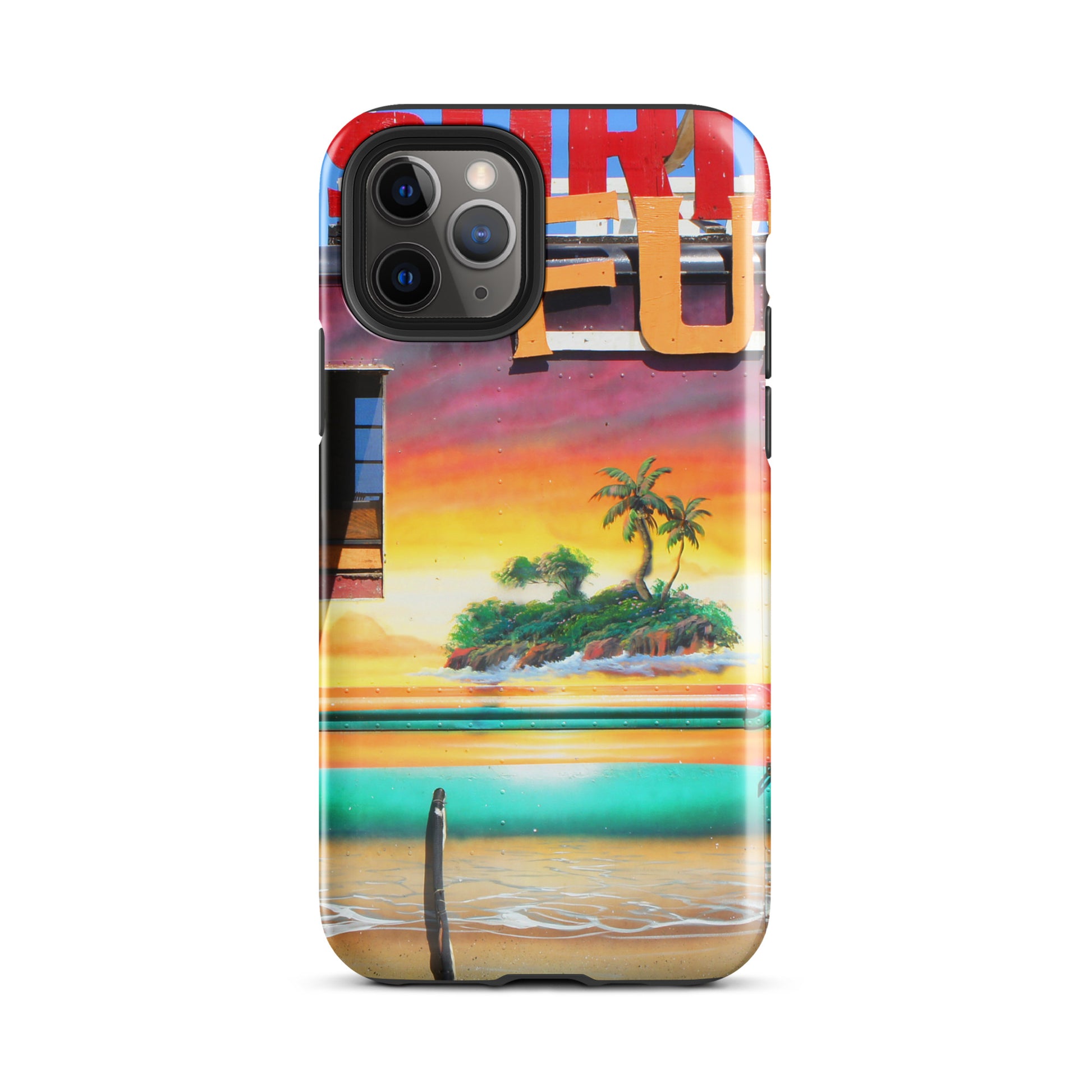 Island Love - Tough Case for iPhone ( 15 Pro Max – 11 ) - Fry1Productions