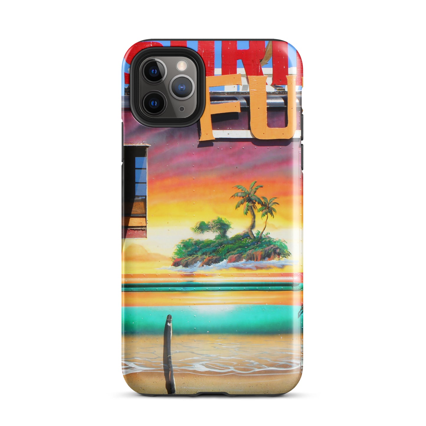 Island Love - Tough Case for iPhone ( 15 Pro Max – 11 ) - Fry1Productions