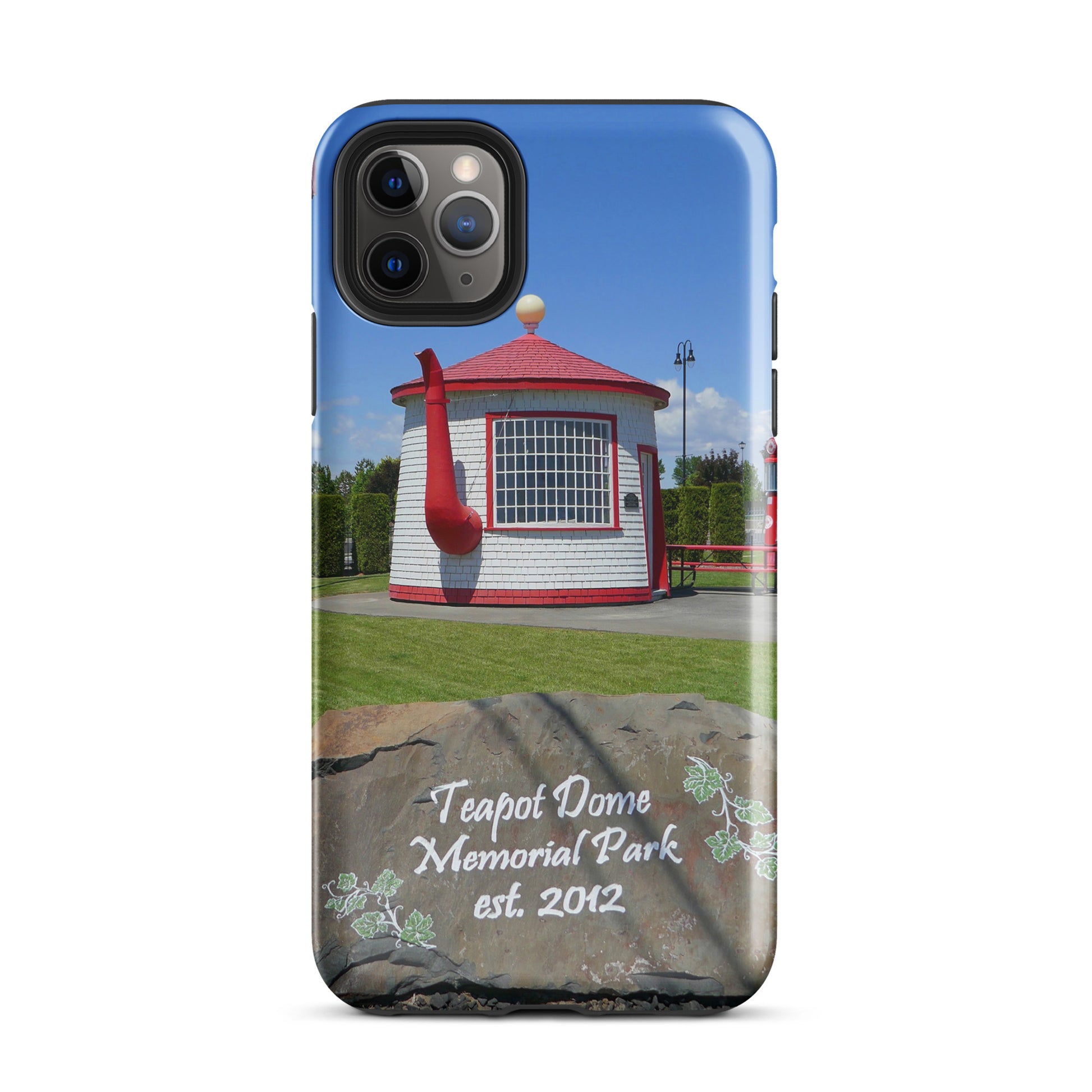 Teapot Dome Memorial Park - Tough Case for iPhone ( 15 Pro Max – 11 ) - Fry1Productions