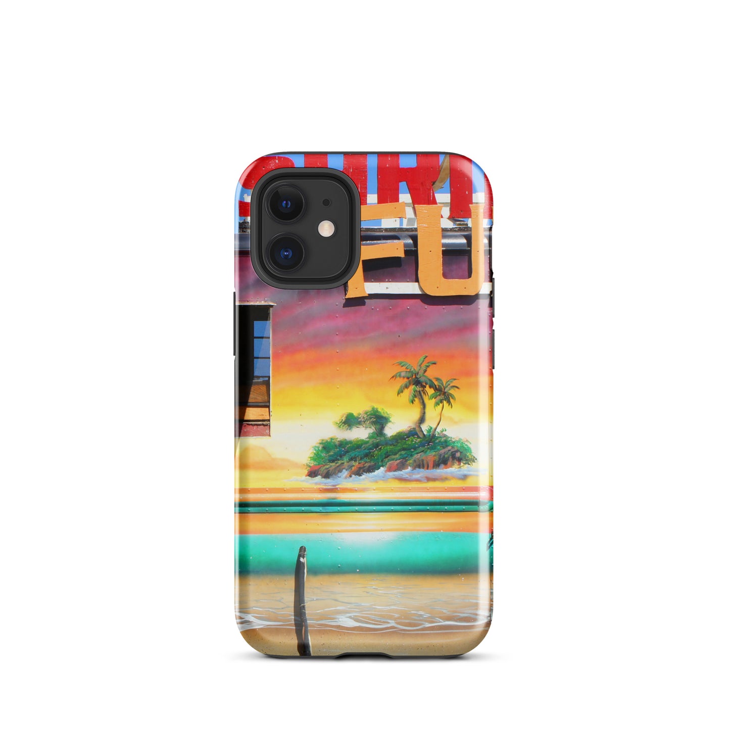 Island Love - Tough Case for iPhone ( 15 Pro Max – 11 ) - Fry1Productions