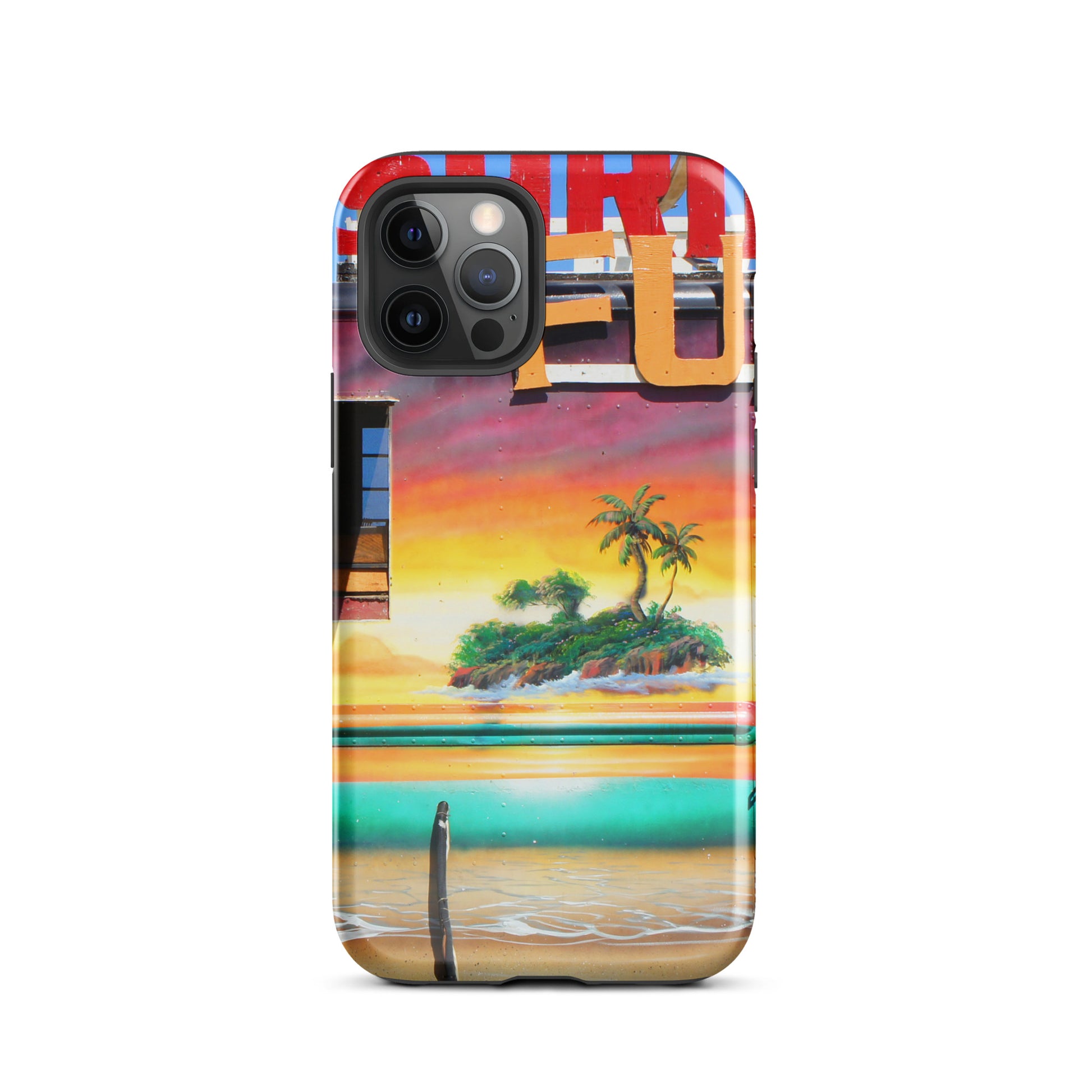 Island Love - Tough Case for iPhone ( 15 Pro Max – 11 ) - Fry1Productions