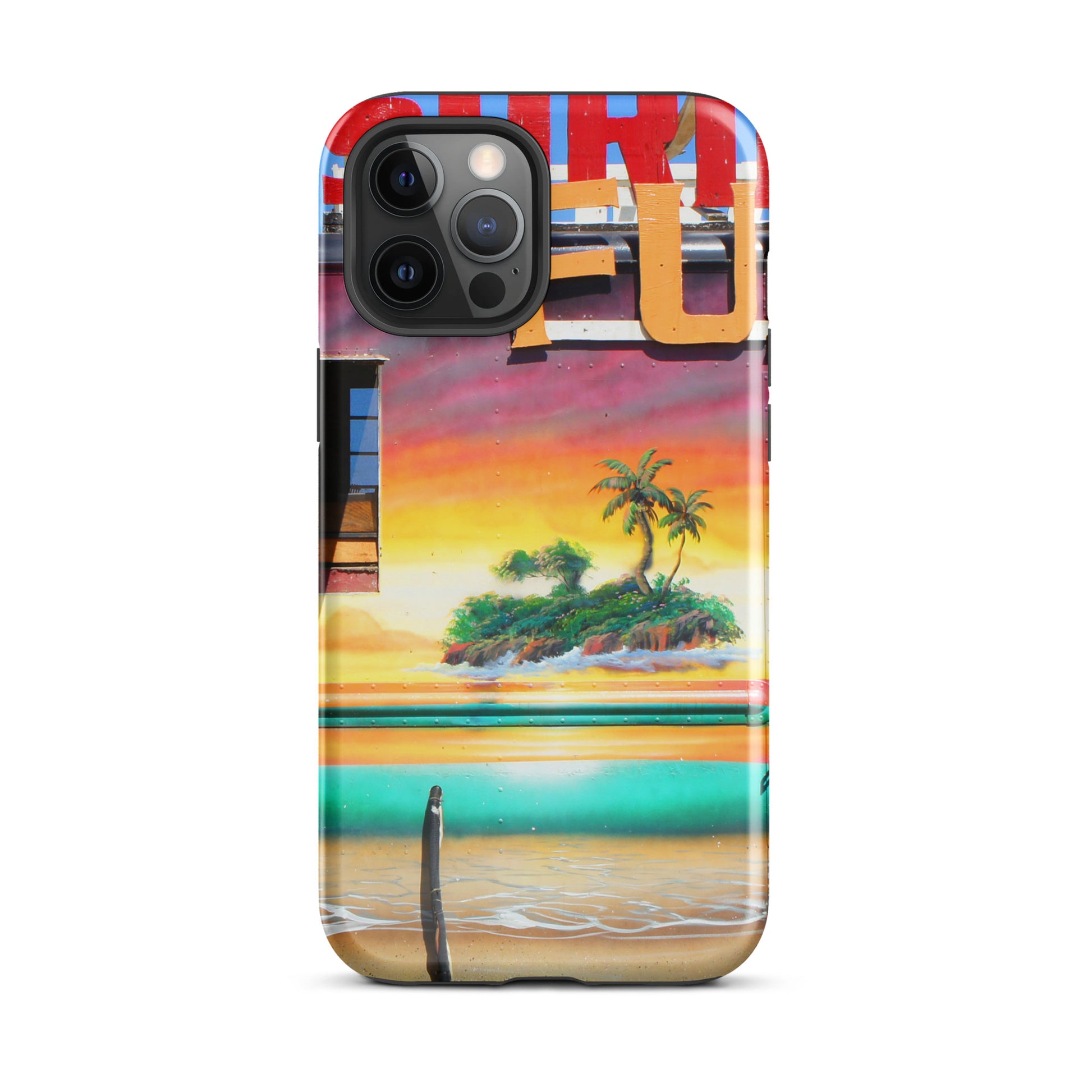 Island Love - Tough Case for iPhone ( 15 Pro Max – 11 ) - Fry1Productions