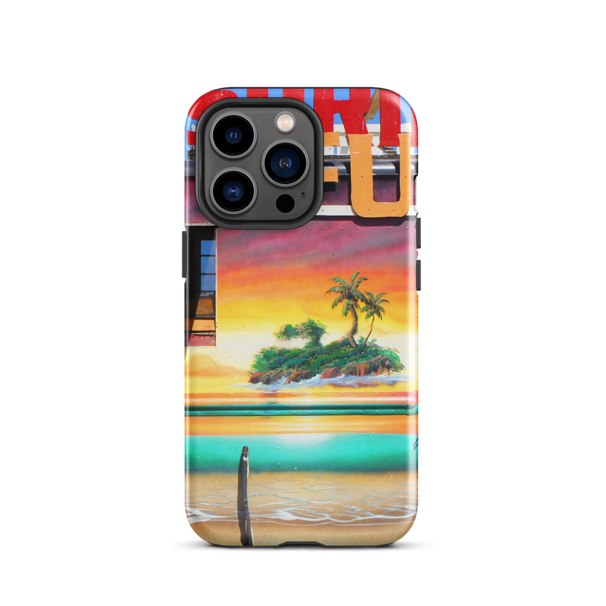 Island Love - Tough Case for iPhone ( 15 Pro Max – 11 ) - Fry1Productions