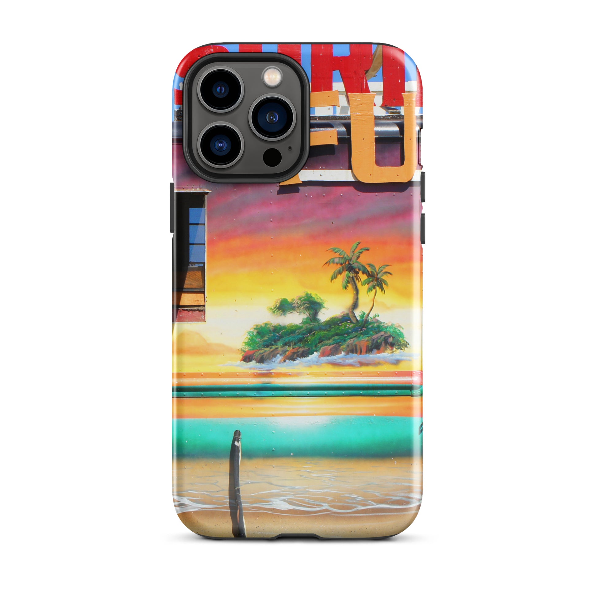 Island Love - Tough Case for iPhone ( 15 Pro Max – 11 ) - Fry1Productions