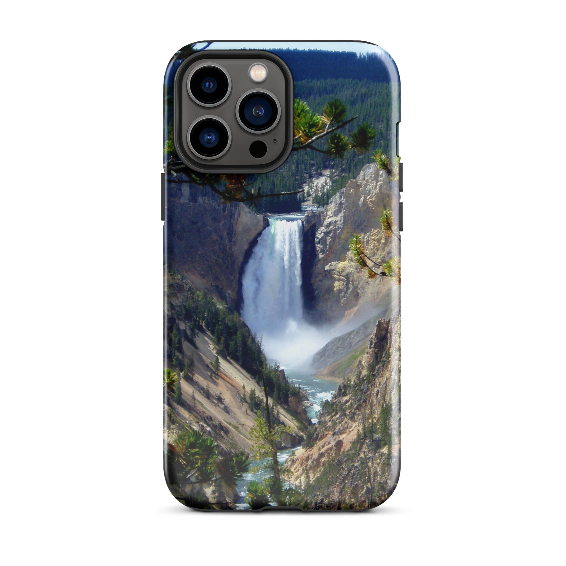 Yellowstone’s Splendor - Tough Case for iPhone ( 15 Pro Max – 11 ) - Fry1Productions