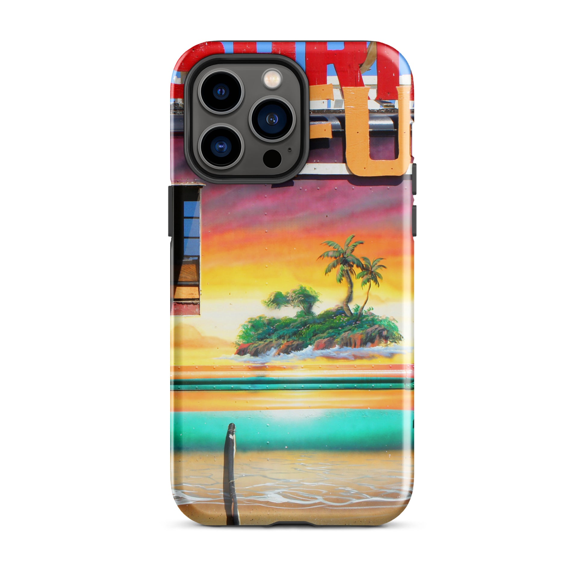 Island Love - Tough Case for iPhone ( 15 Pro Max – 11 ) - Fry1Productions