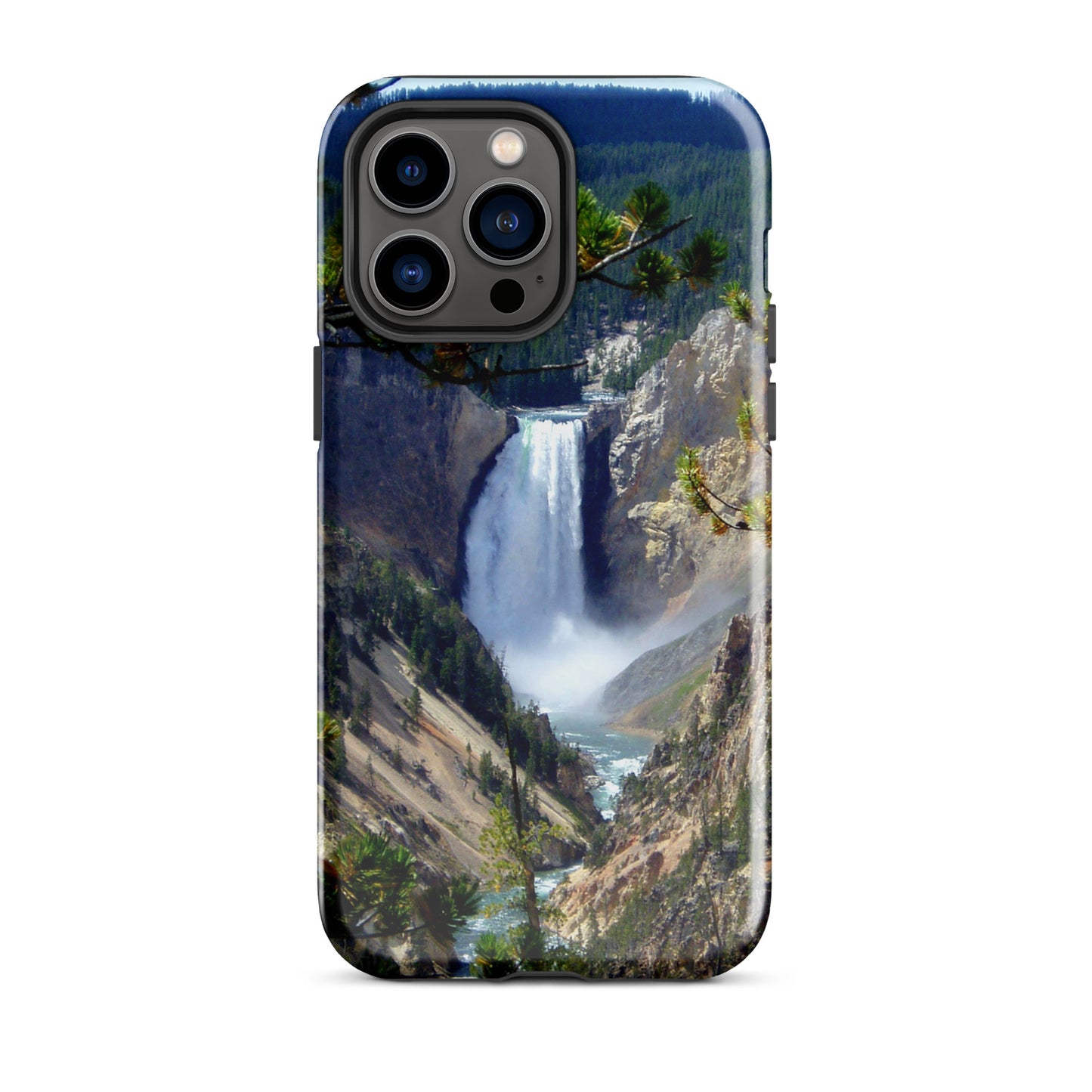 Yellowstone’s Splendor - Tough Case for iPhone ( 15 Pro Max – 11 ) - Fry1Productions