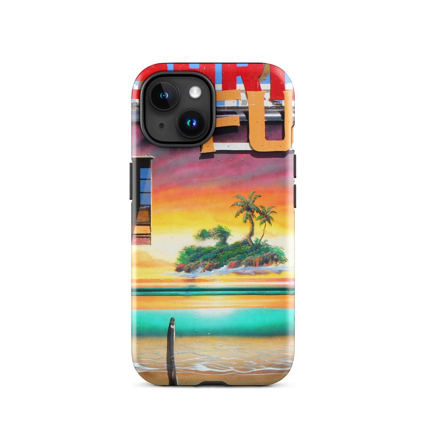 Island Love - Tough Case for iPhone ( 15 Pro Max – 11 ) - Fry1Productions