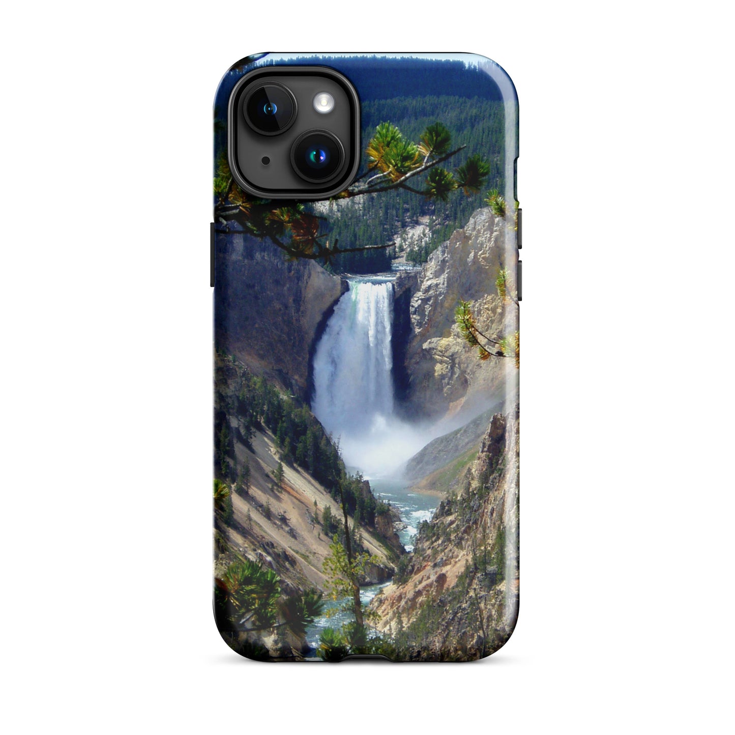 Yellowstone’s Splendor - Tough Case for iPhone ( 15 Pro Max – 11 ) - Fry1Productions