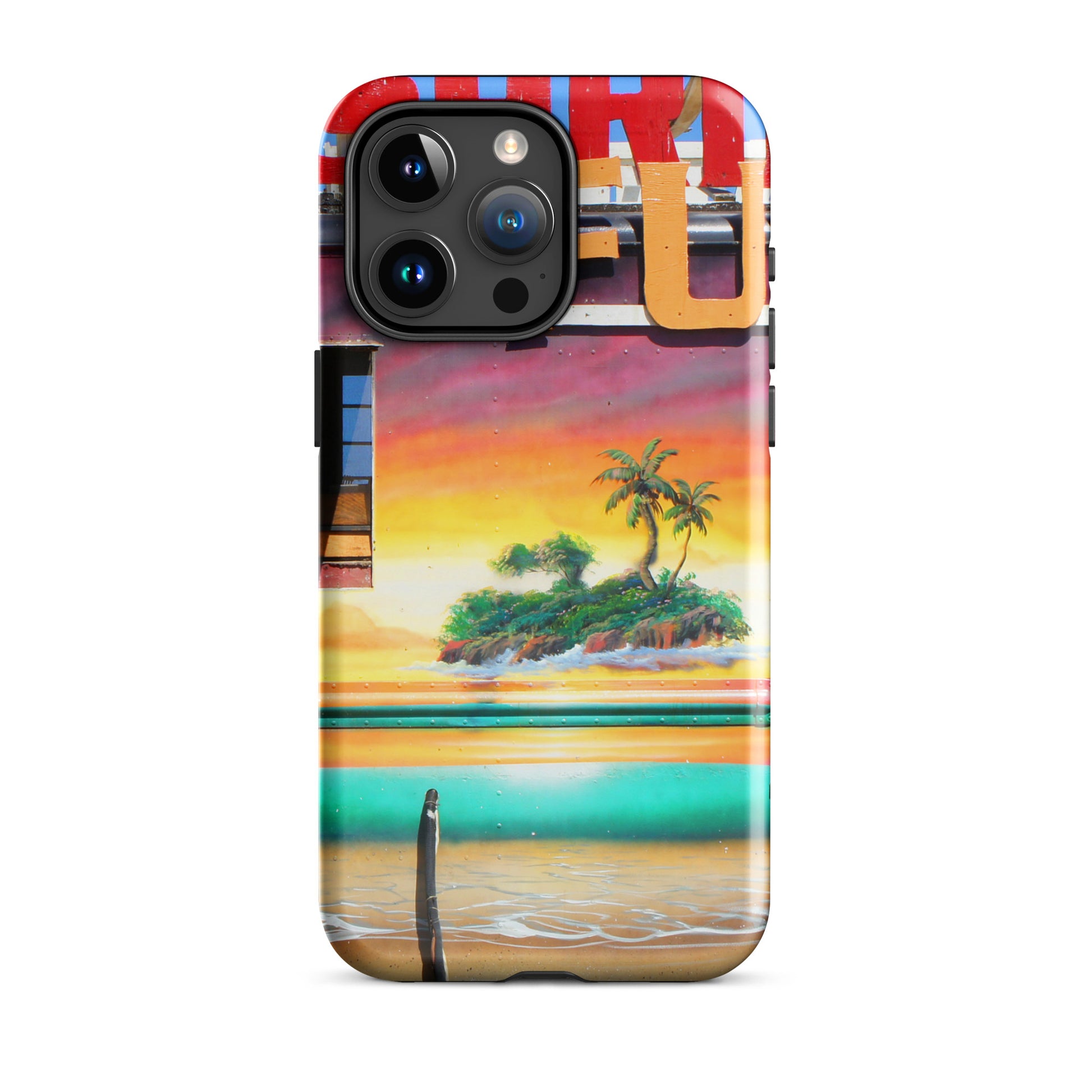 Island Love - Tough Case for iPhone ( 15 Pro Max – 11 ) - Fry1Productions