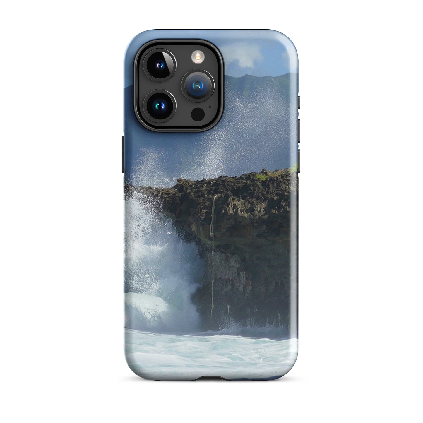 Rockin Surfer's Rope - Tough Case for iPhone ( 15 Pro Max – 11 ) - Fry1Productions