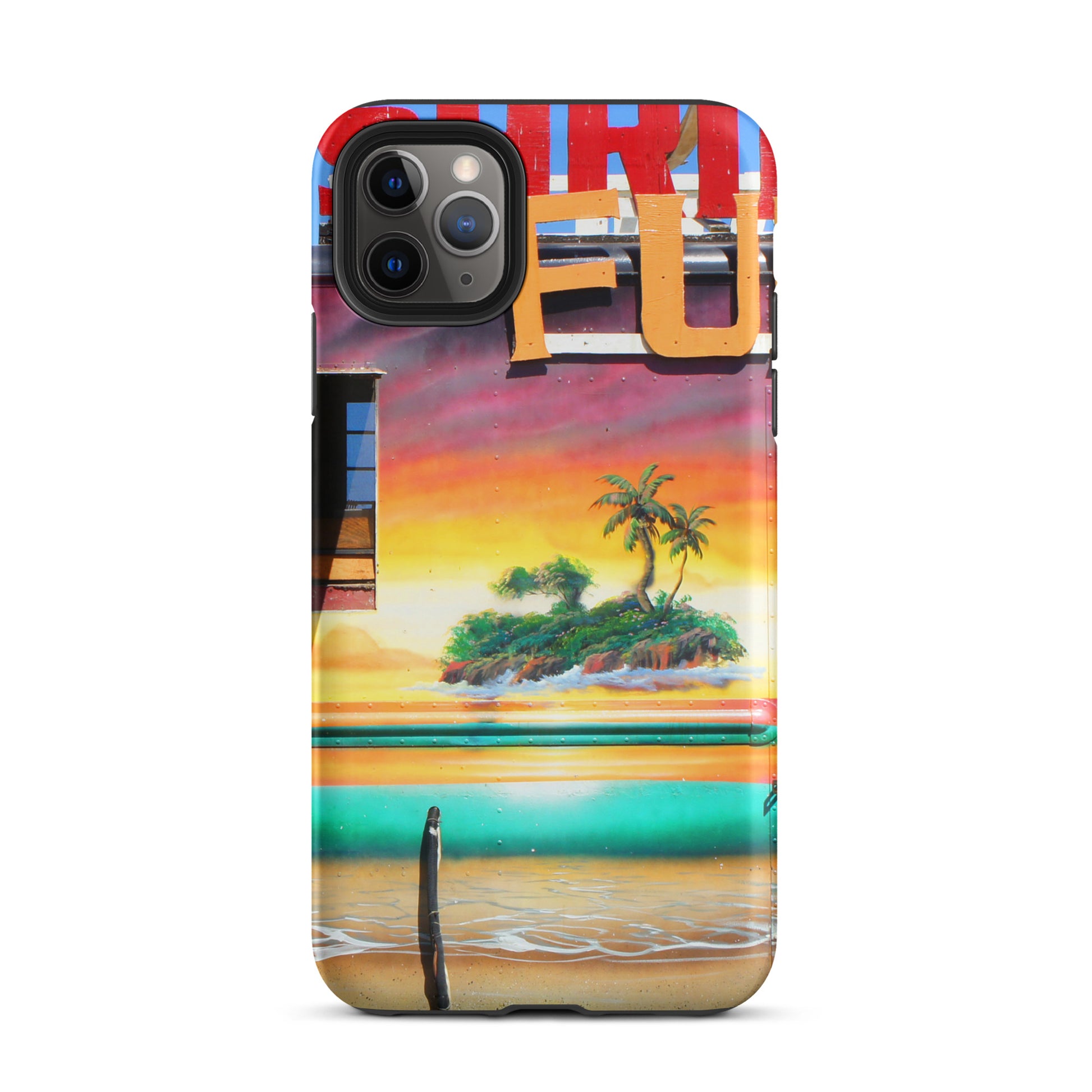 Island Love - Tough Case for iPhone ( 15 Pro Max – 11 ) - Fry1Productions