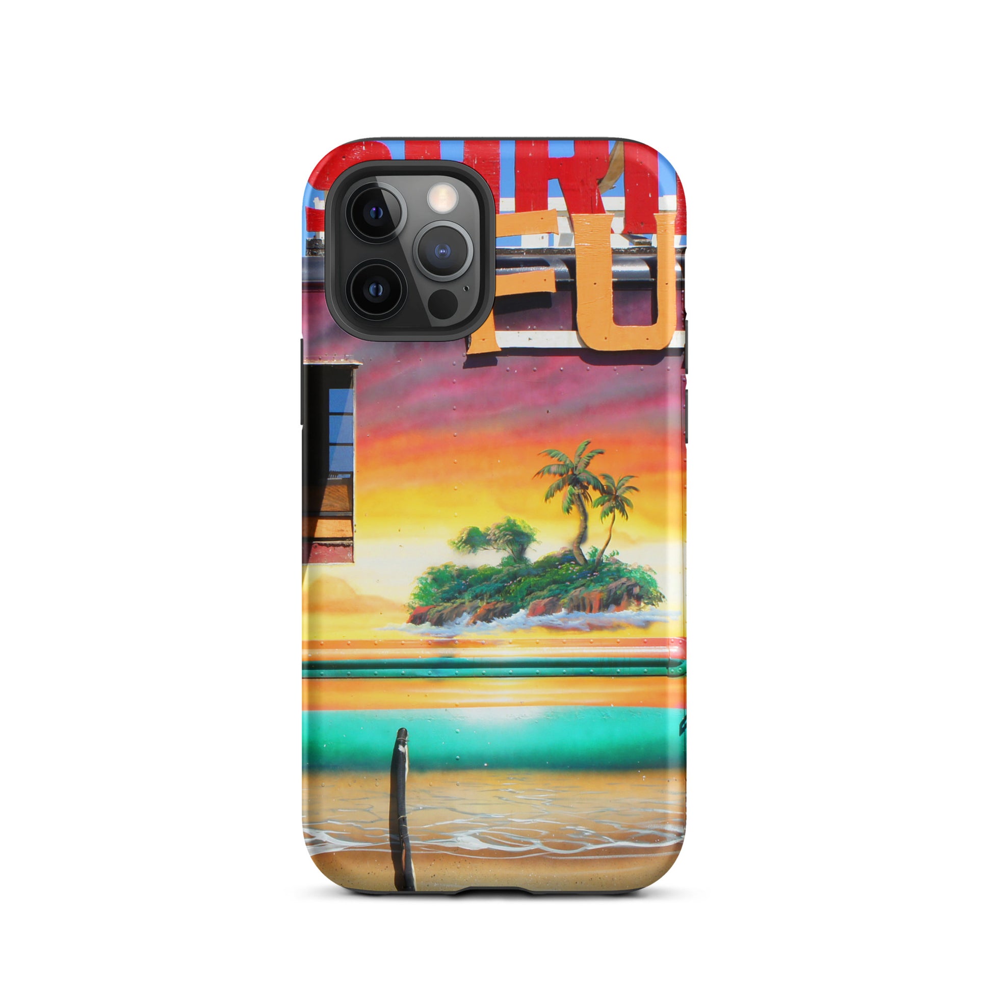 Island Love - Tough Case for iPhone ( 15 Pro Max – 11 ) - Fry1Productions