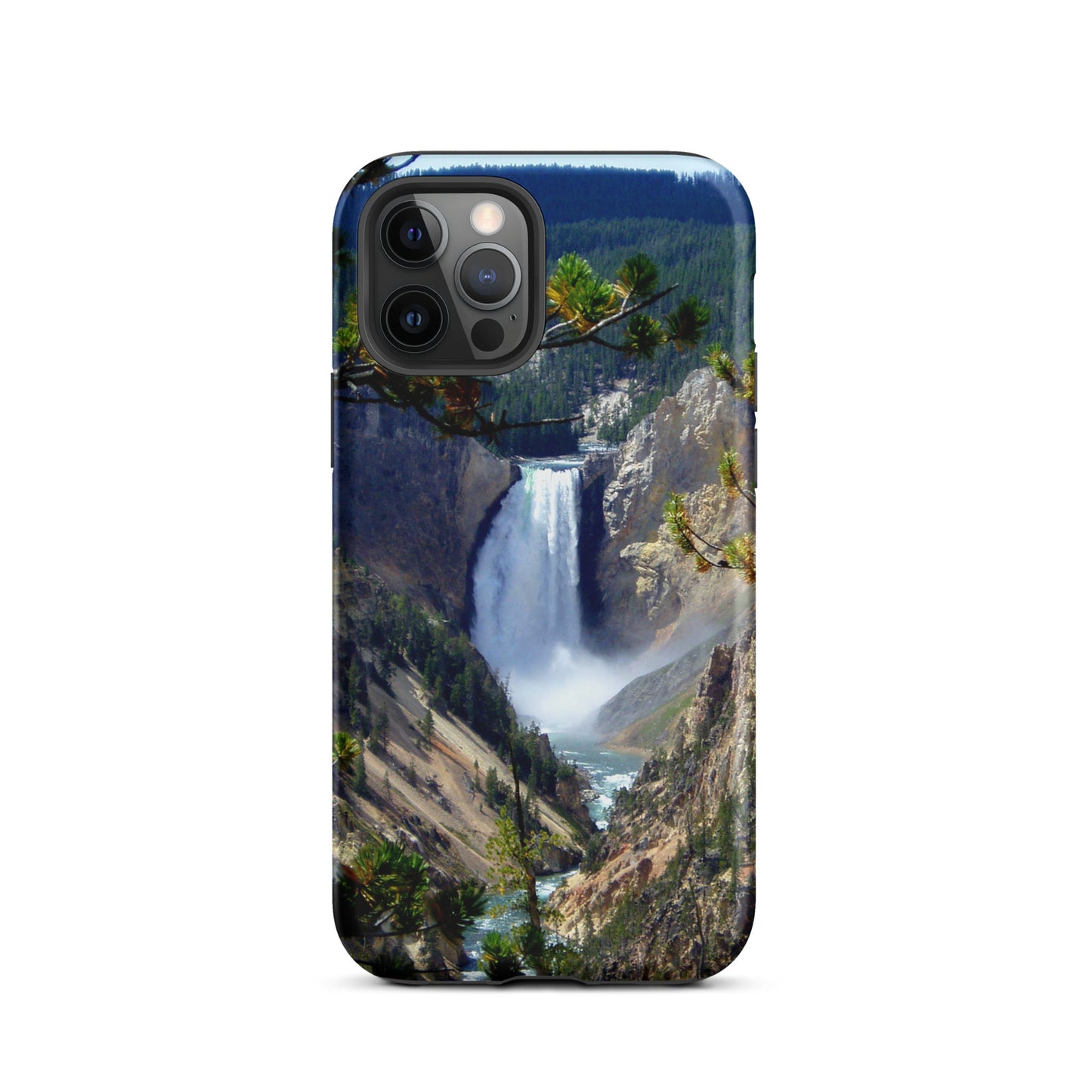 Yellowstone’s Splendor - Tough Case for iPhone ( 15 Pro Max – 11 ) - Fry1Productions