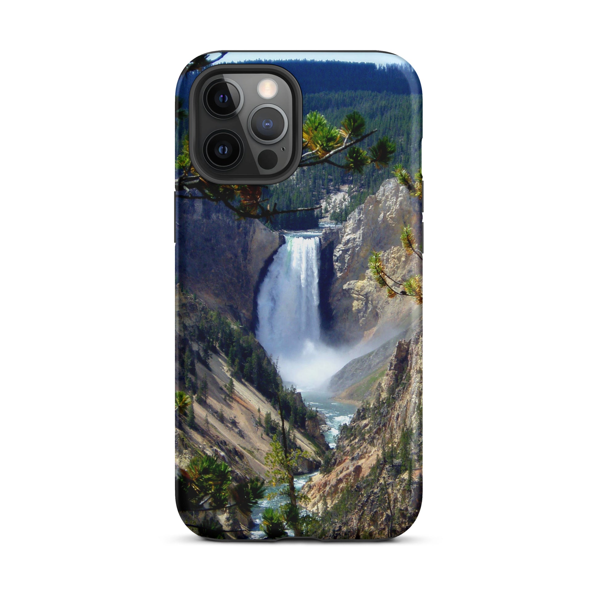 Yellowstone’s Splendor - Tough Case for iPhone ( 15 Pro Max – 11 ) - Fry1Productions