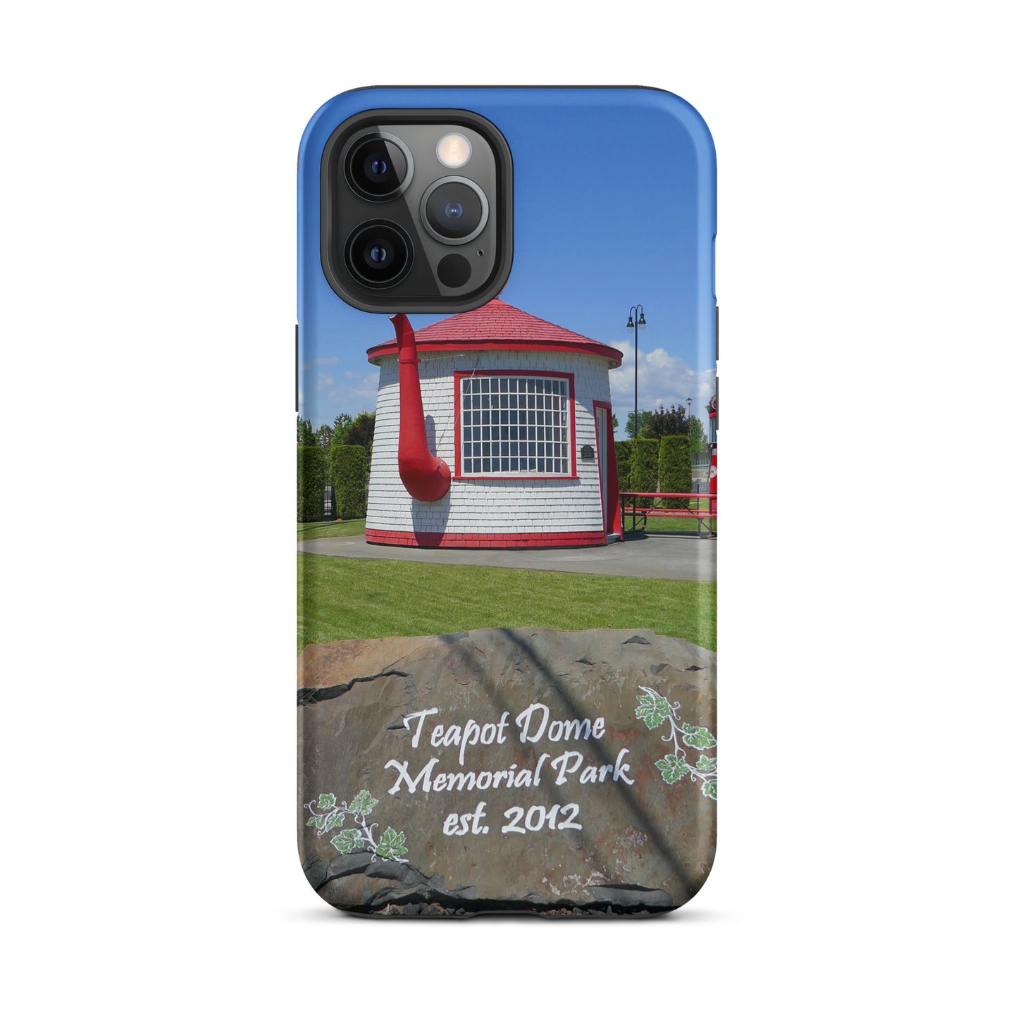 Teapot Dome Memorial Park - Tough Case for iPhone ( 15 Pro Max – 11 ) - Fry1Productions