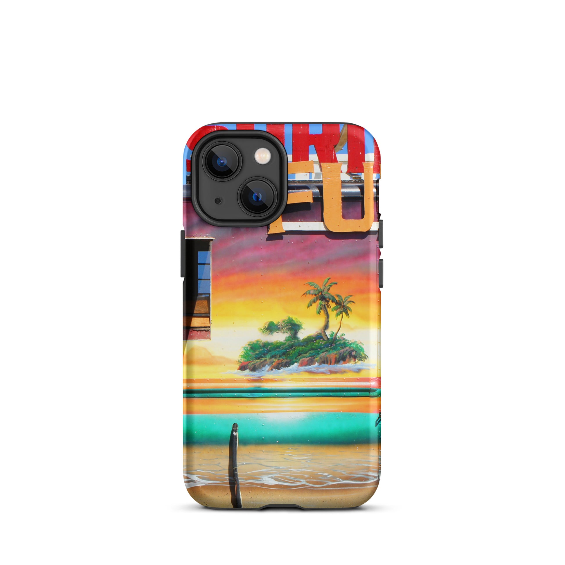 Island Love - Tough Case for iPhone ( 15 Pro Max – 11 ) - Fry1Productions