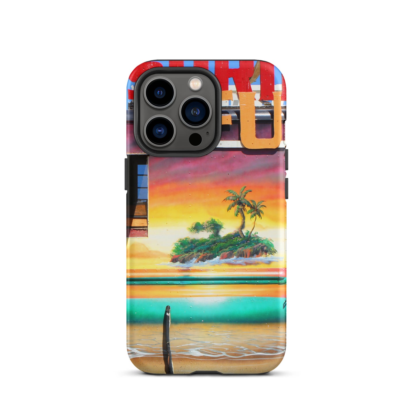 Island Love - Tough Case for iPhone ( 15 Pro Max – 11 ) - Fry1Productions