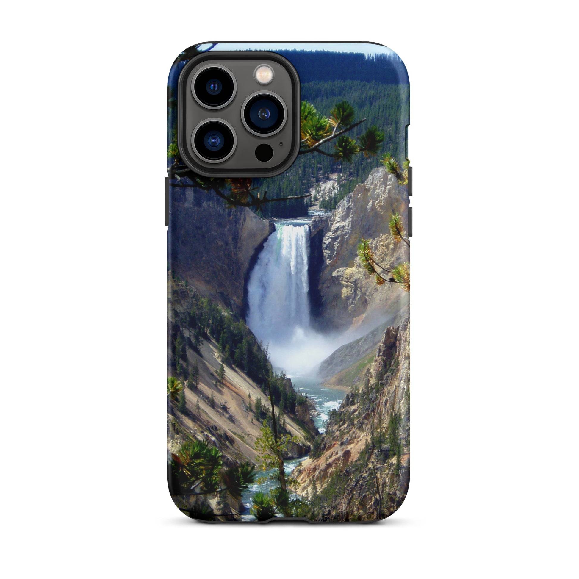 Yellowstone’s Splendor - Tough Case for iPhone ( 15 Pro Max – 11 ) - Fry1Productions