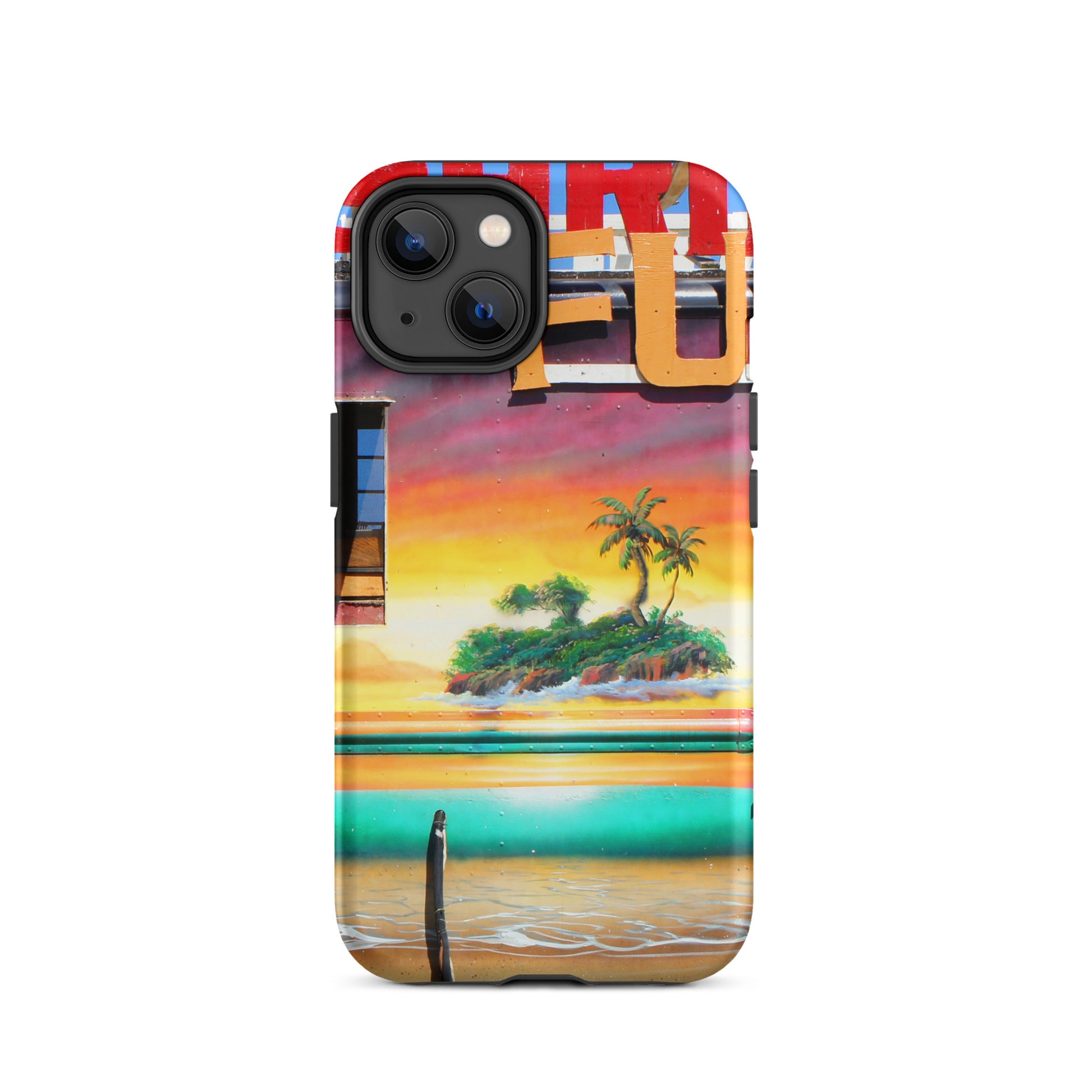 Island Love - Tough Case for iPhone ( 15 Pro Max – 11 ) - Fry1Productions