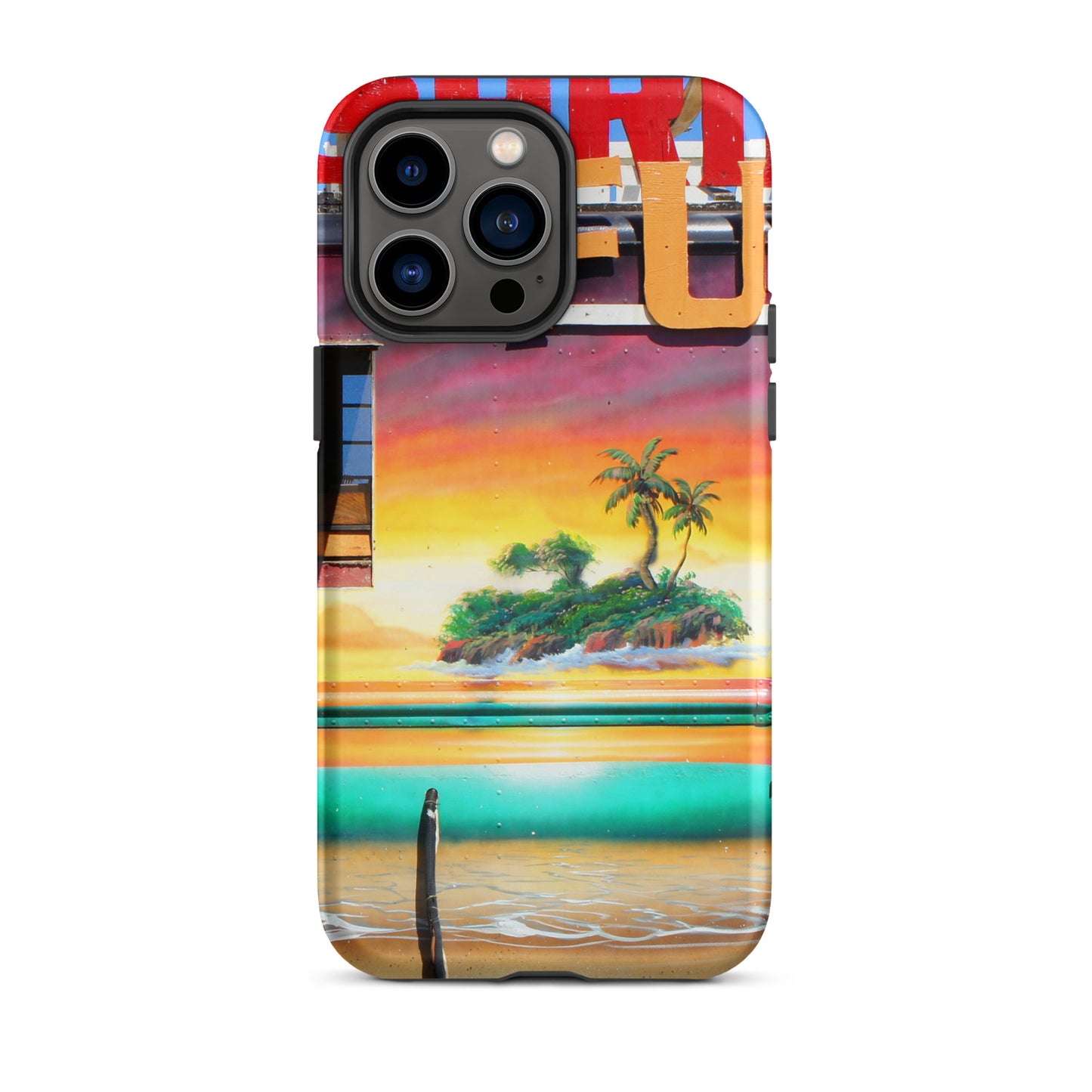 Island Love - Tough Case for iPhone ( 15 Pro Max – 11 ) - Fry1Productions