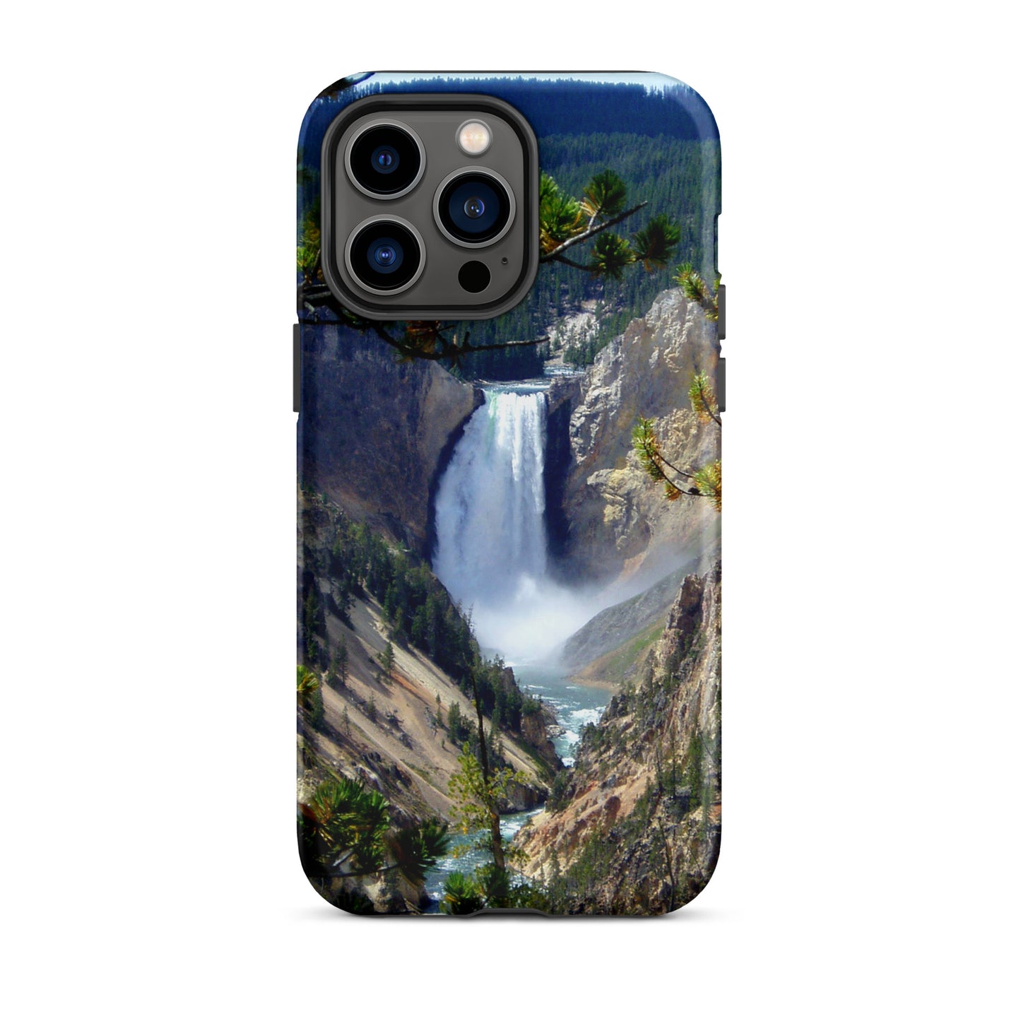 Yellowstone’s Splendor - Tough Case for iPhone ( 15 Pro Max – 11 ) - Fry1Productions