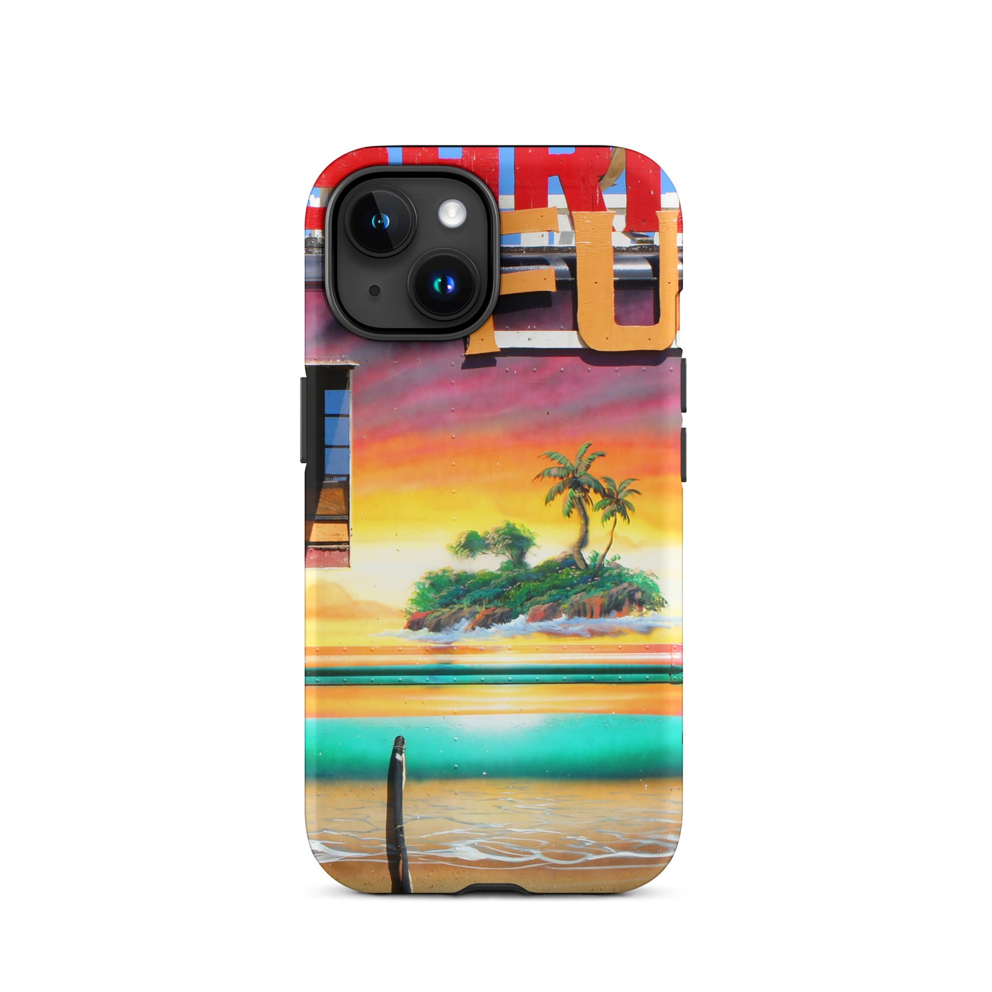 Island Love - Tough Case for iPhone ( 15 Pro Max – 11 ) - Fry1Productions